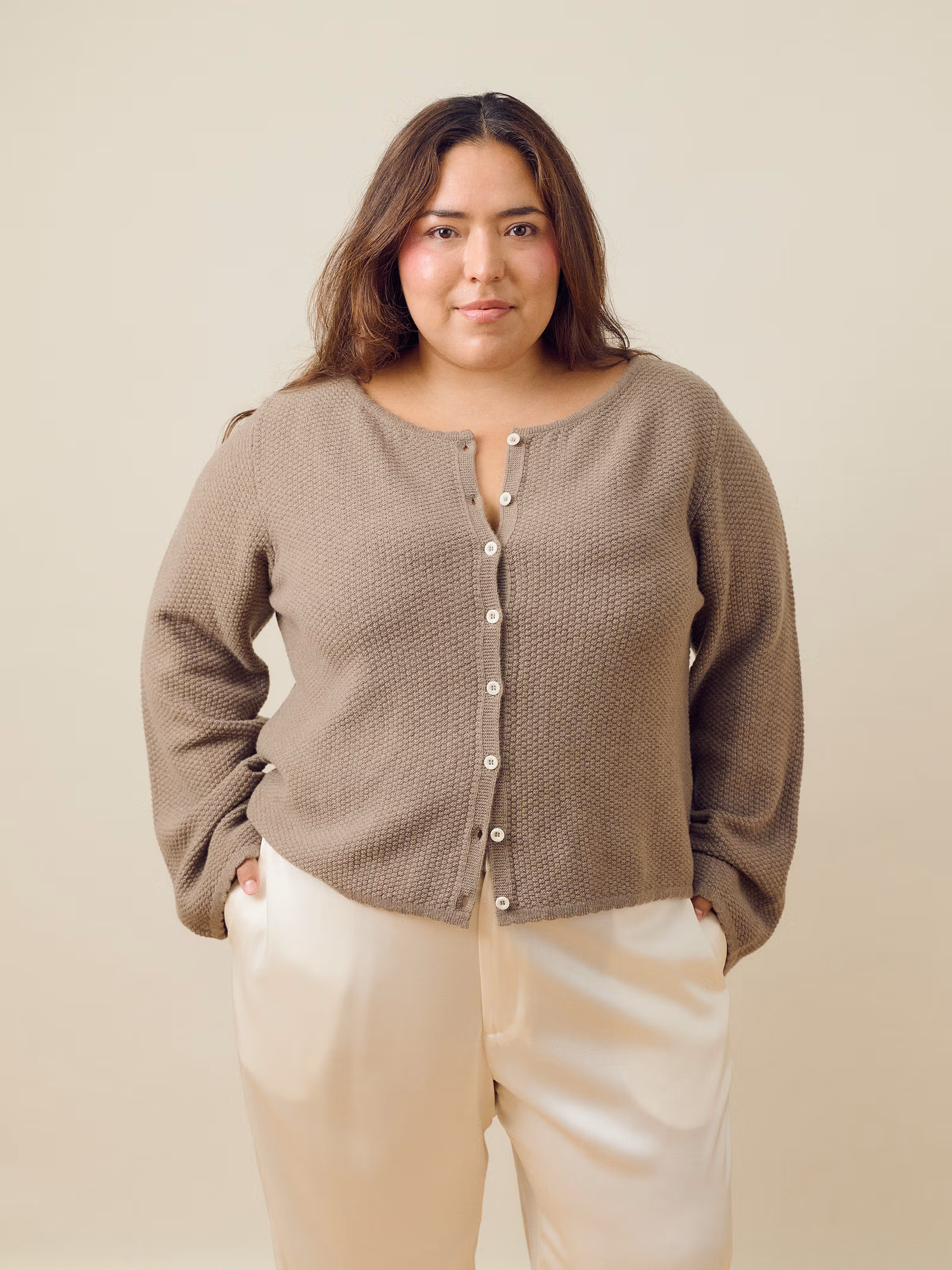 Amorini Cardigan Wool Mole