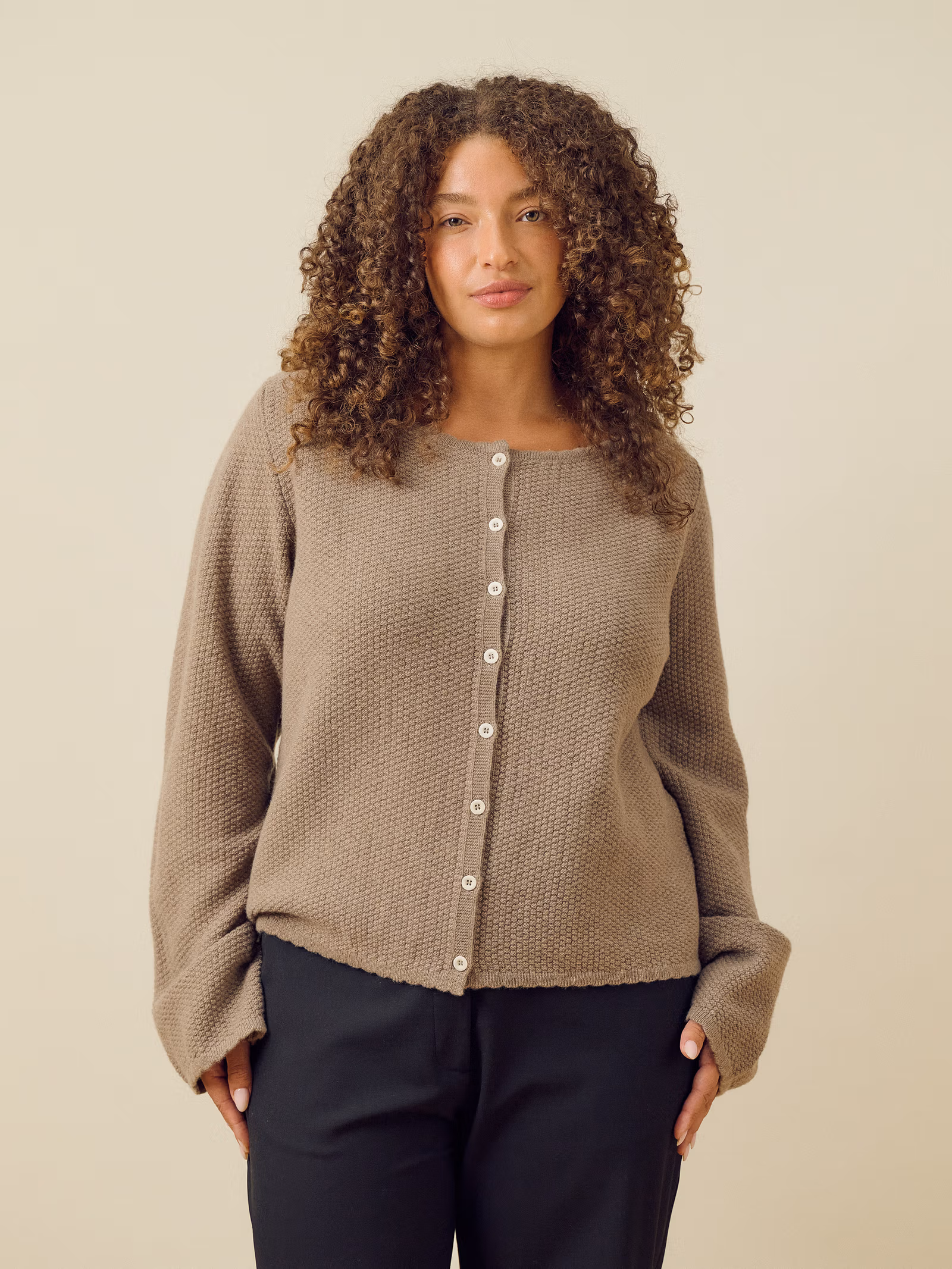 Amorini Cardigan Wool Mole