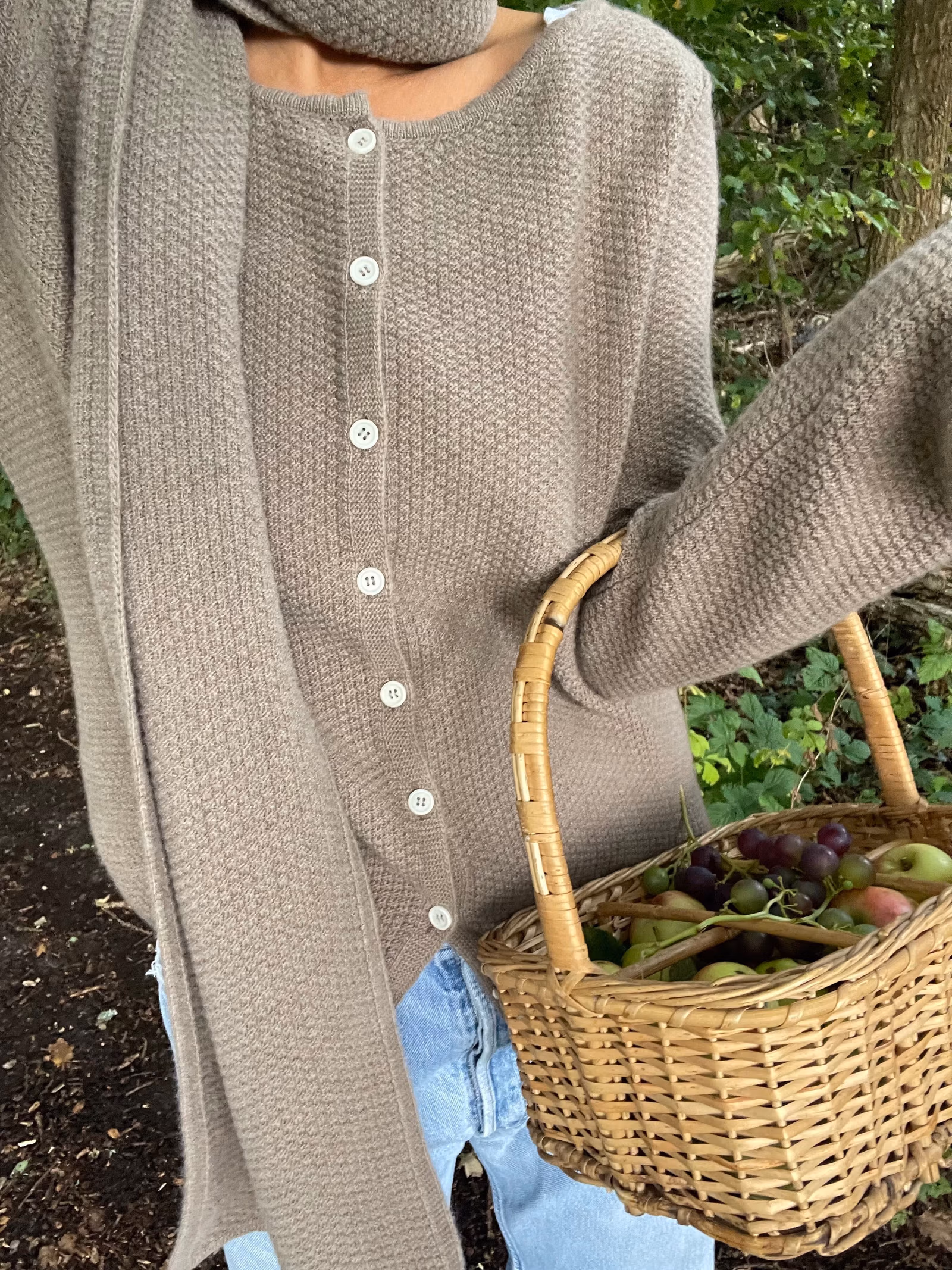 Amorini Cardigan Wool Mole
