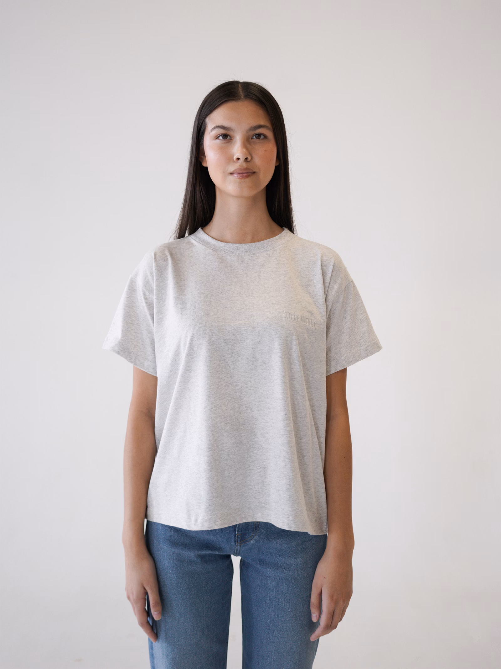 Essential T-shirt Grey Melange