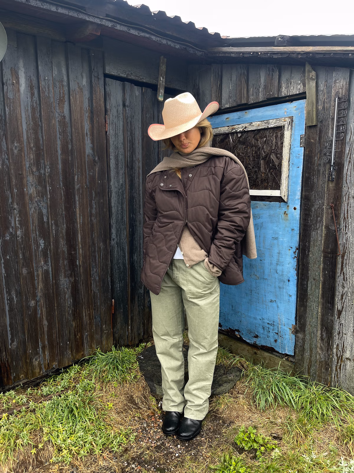 Quilted Jacket Espresso