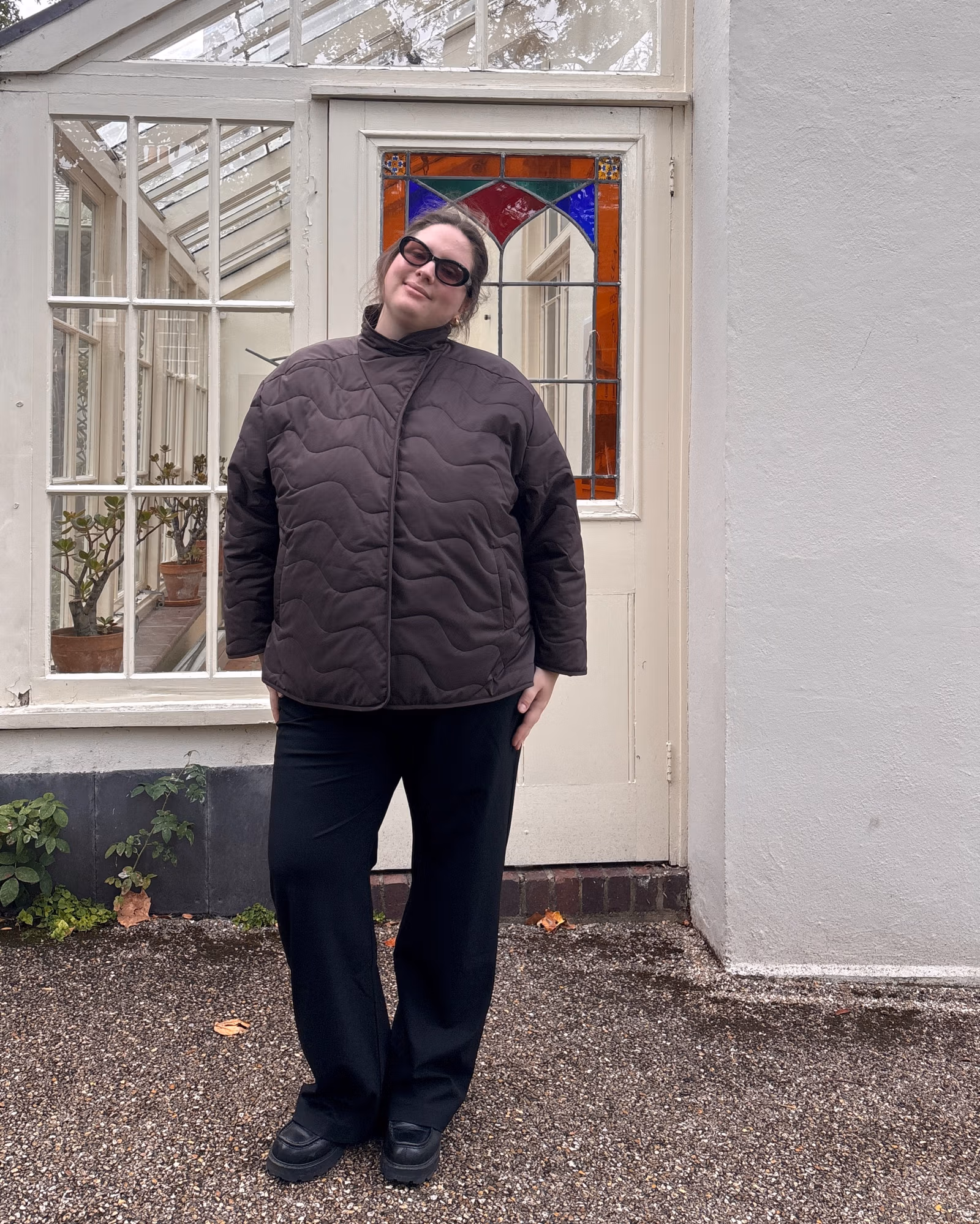 Quilted Jacket Espresso