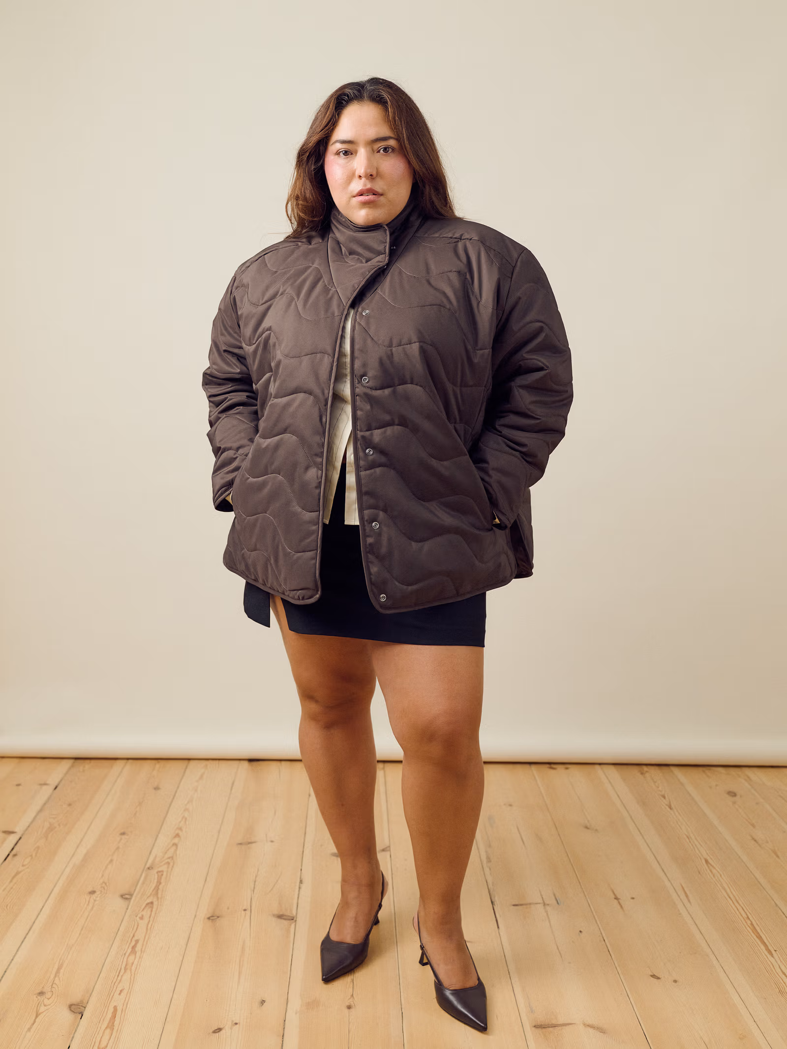 Quilted Jacket Espresso
