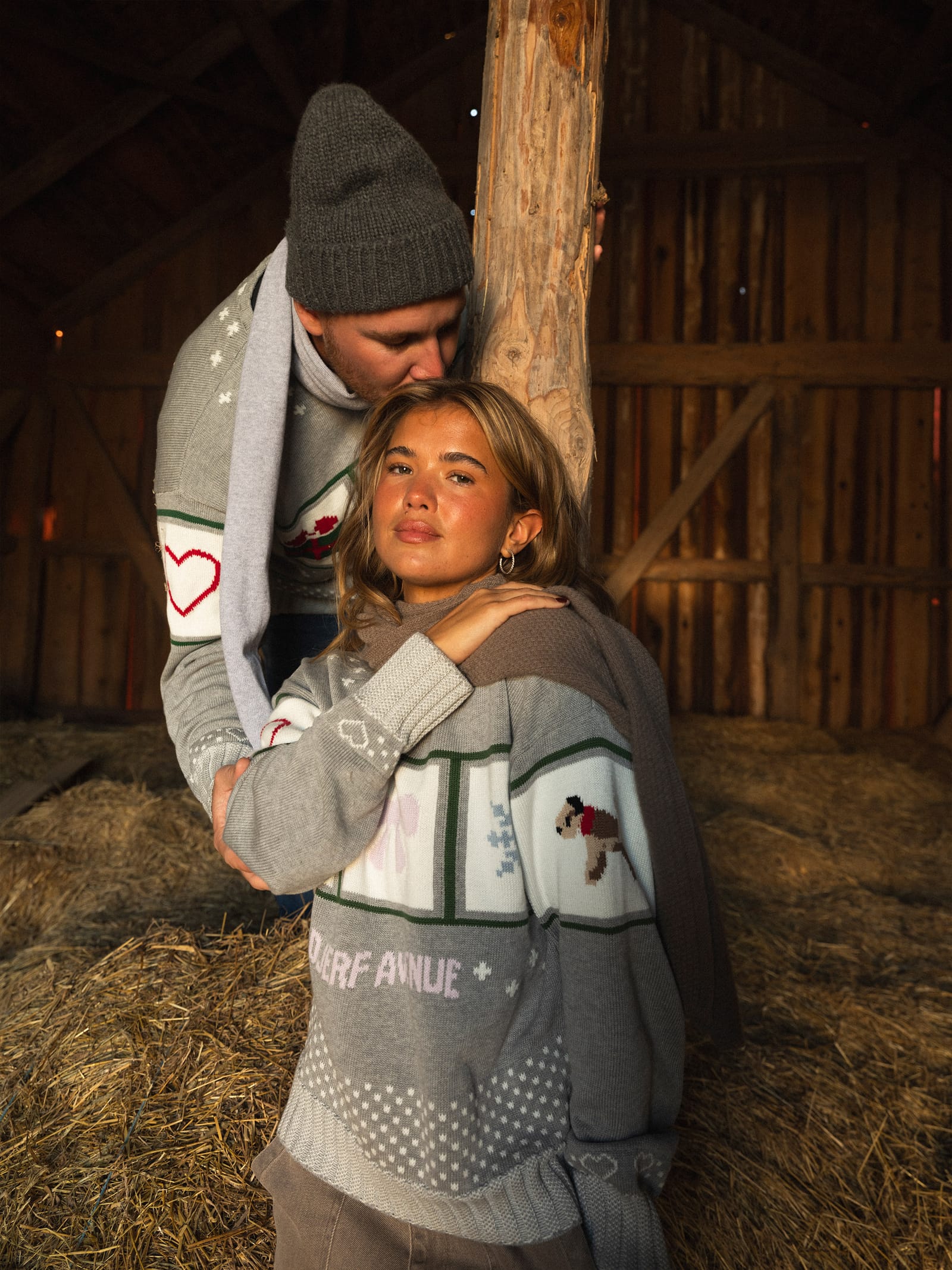 Holiday Sweater Grey