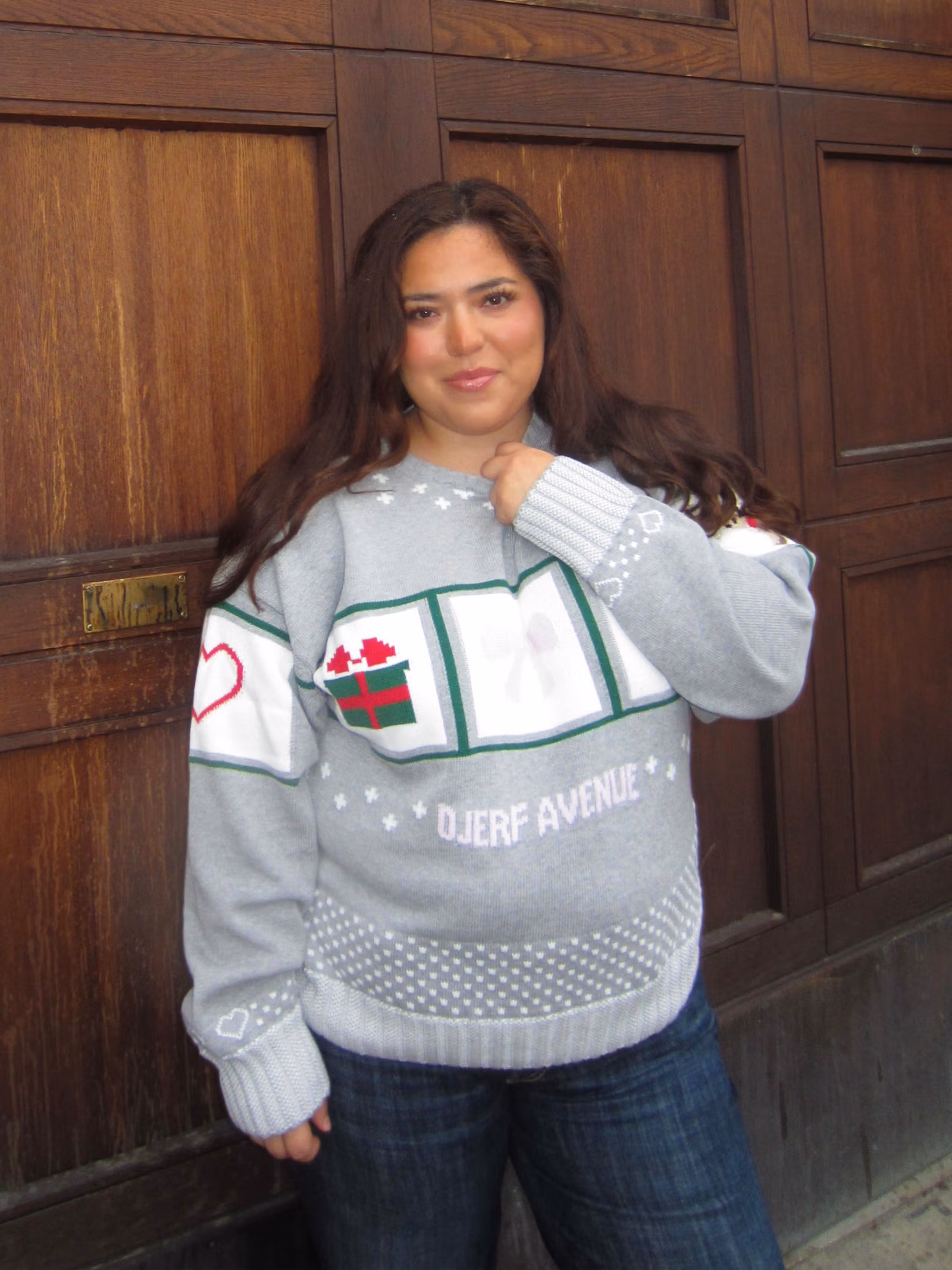 Holiday Sweater Grey