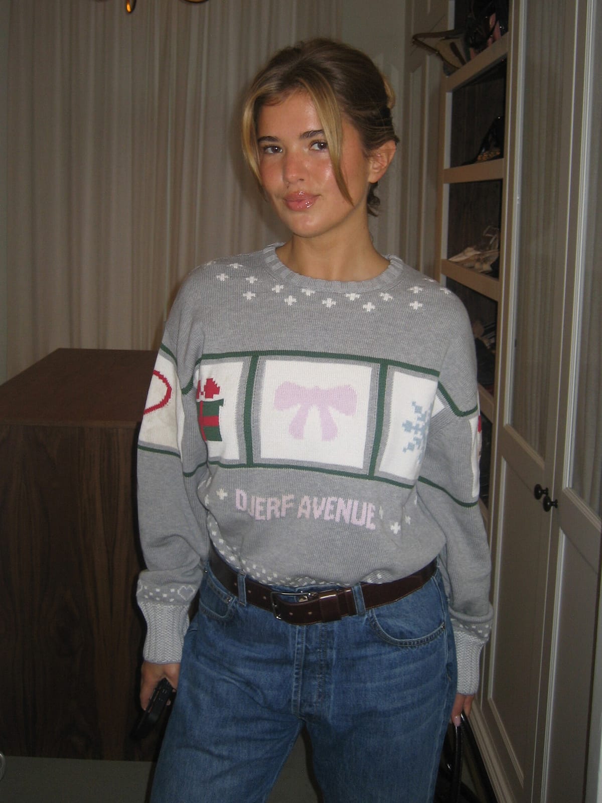 Holiday Sweater Grey