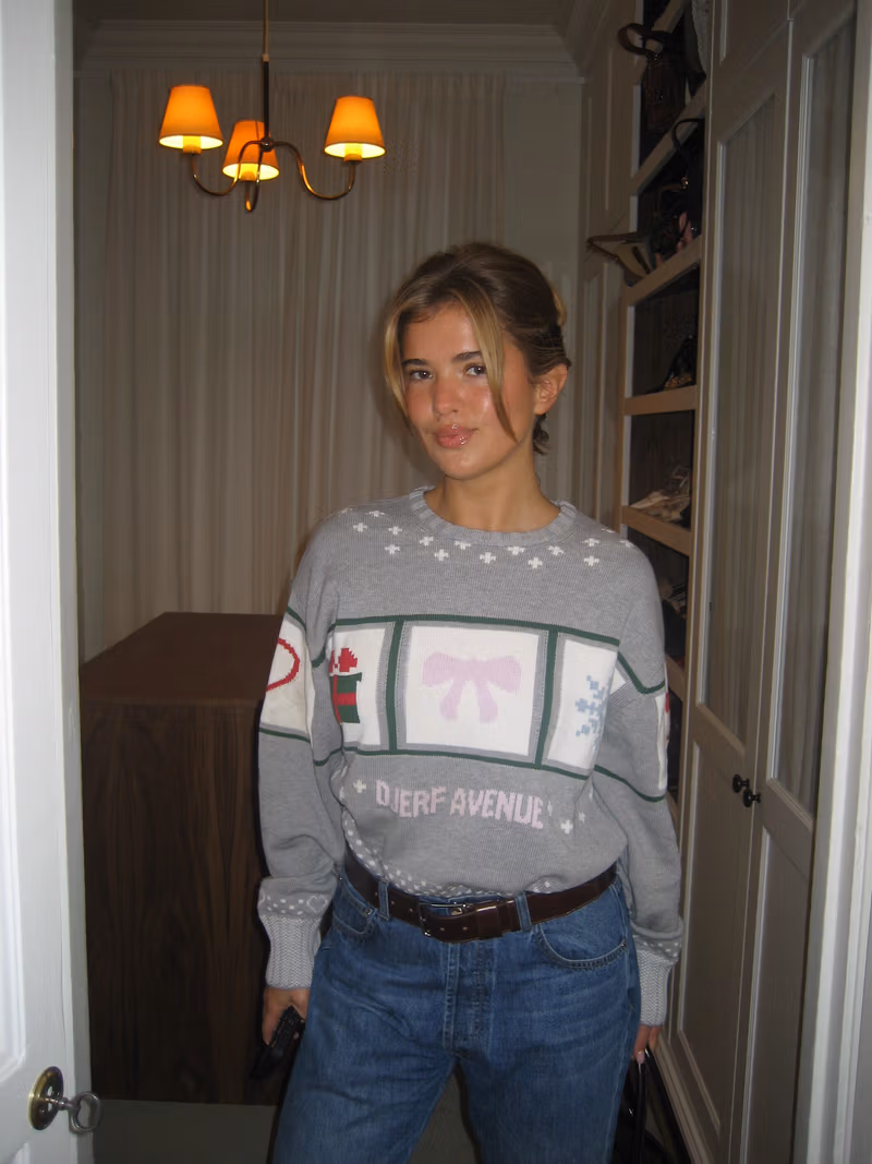 Holiday Sweater Grey