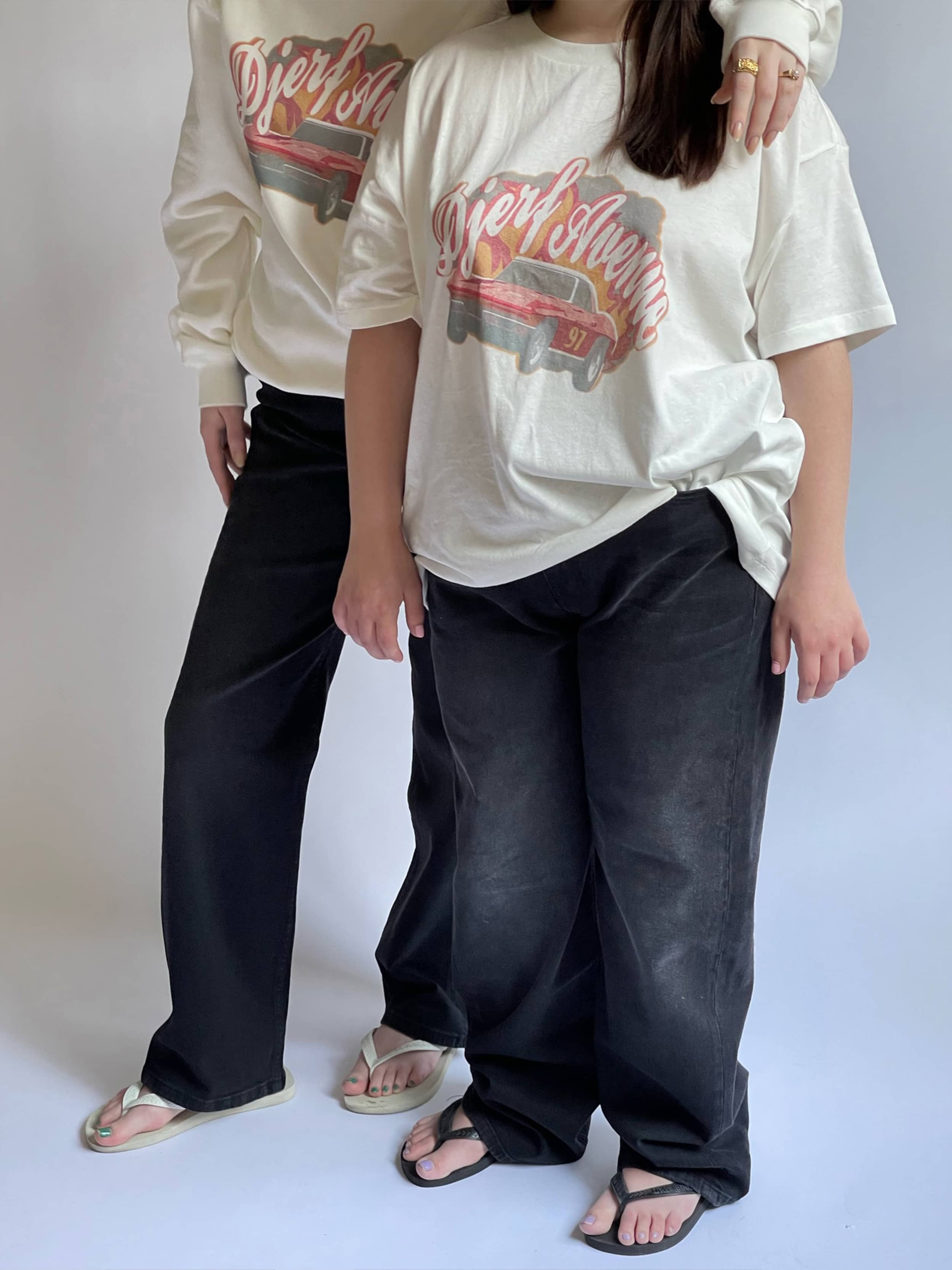 Djerf Avenue シャツ Breezy Classic Shirt White - White | Djerf Avenue