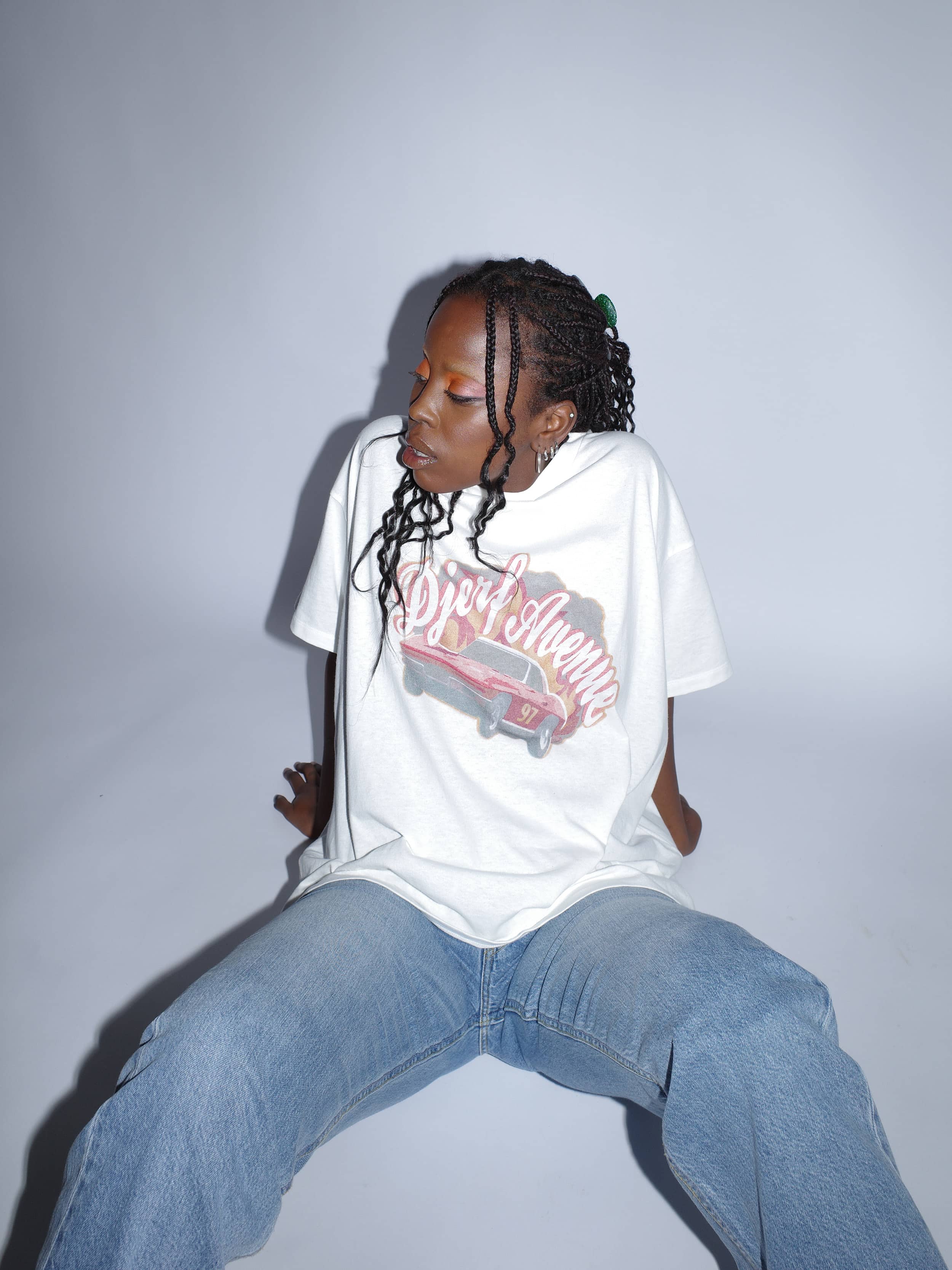 Djerf Avenue T-shirt - White | Djerf Avenue