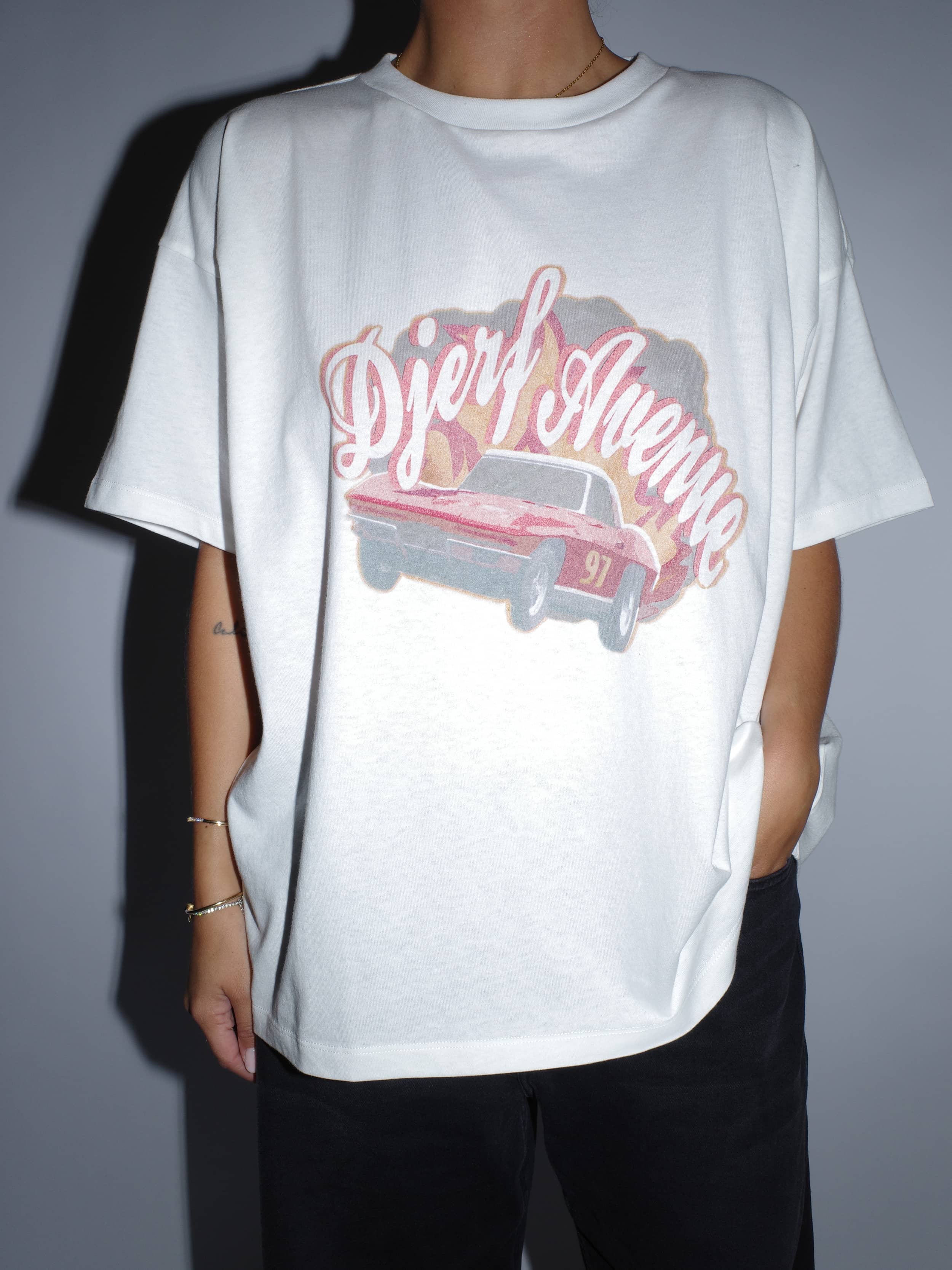 Djerf Avenue T-shirt - White | Djerf Avenue