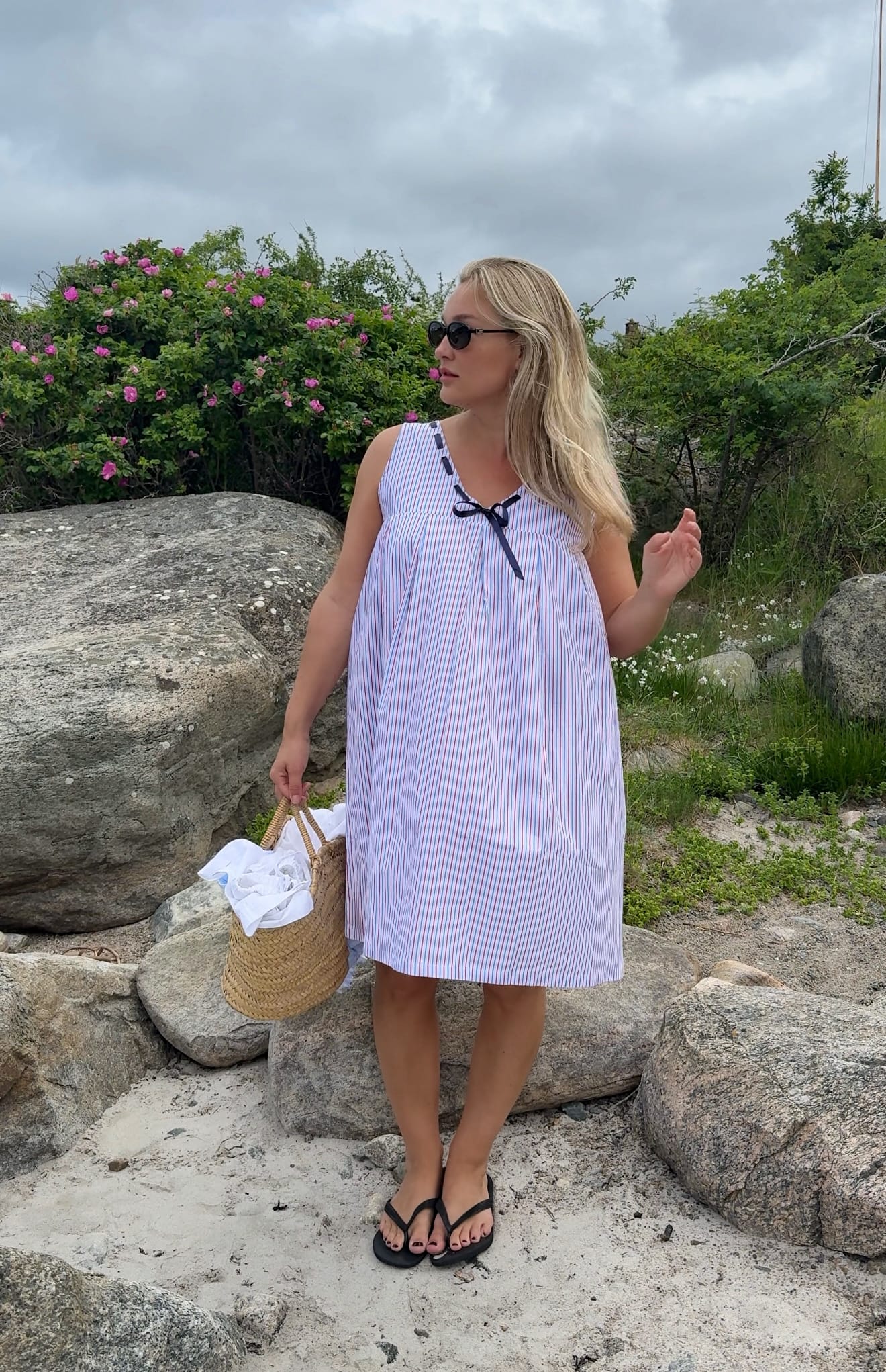 morning dress Strasburg Children White Beach classy dress Heather Ruffled Maxi Dress -