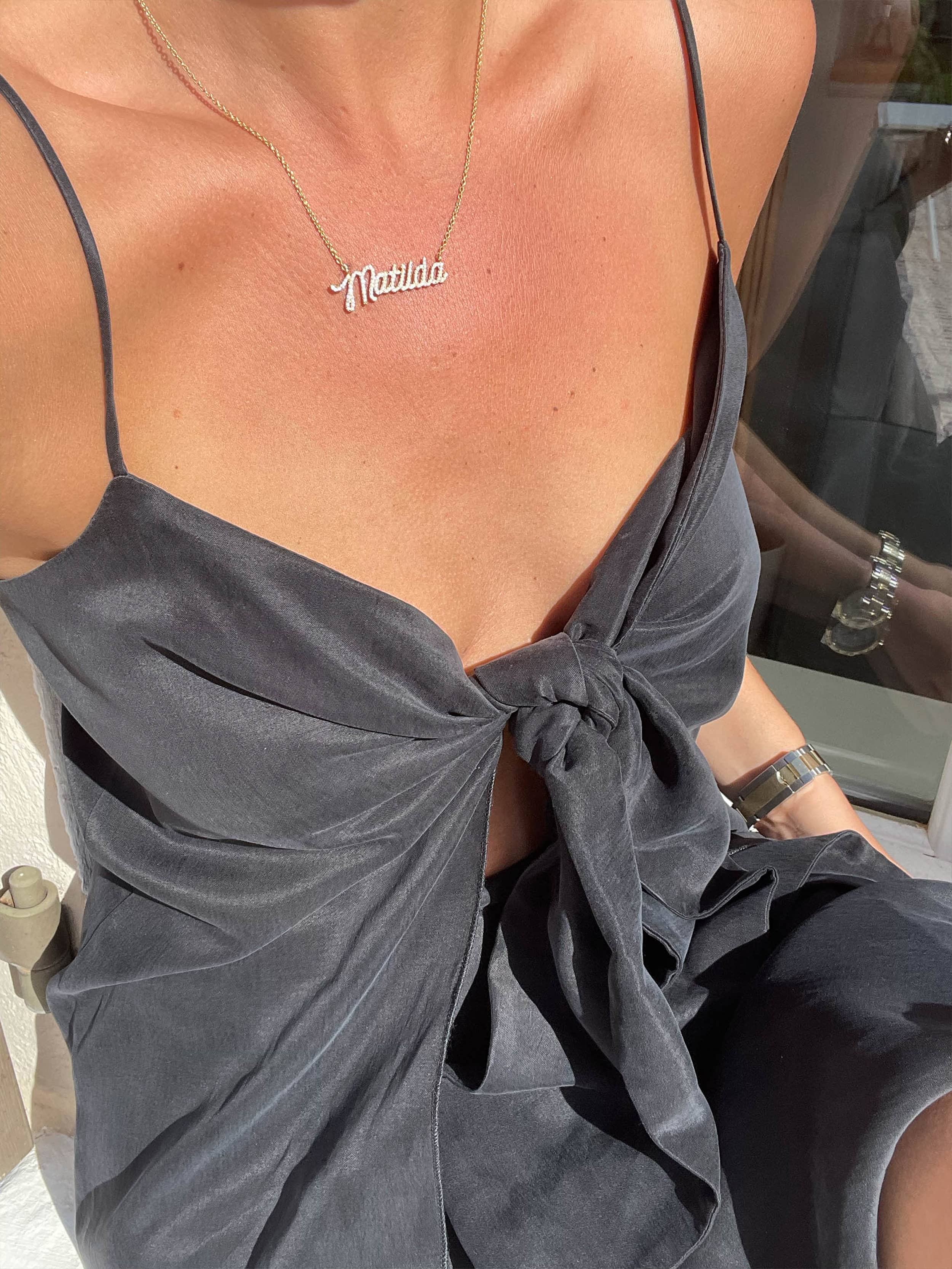 Tie Tank Top Ash - Ash | Djerf Avenue