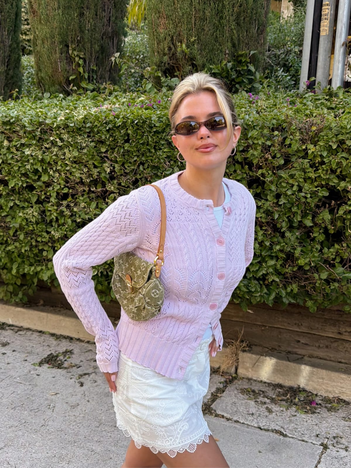 Cottage Cardigan Lilac