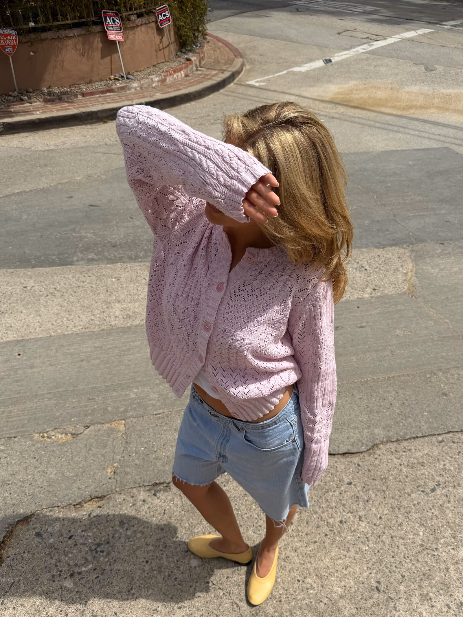 Cottage Cardigan Lilac