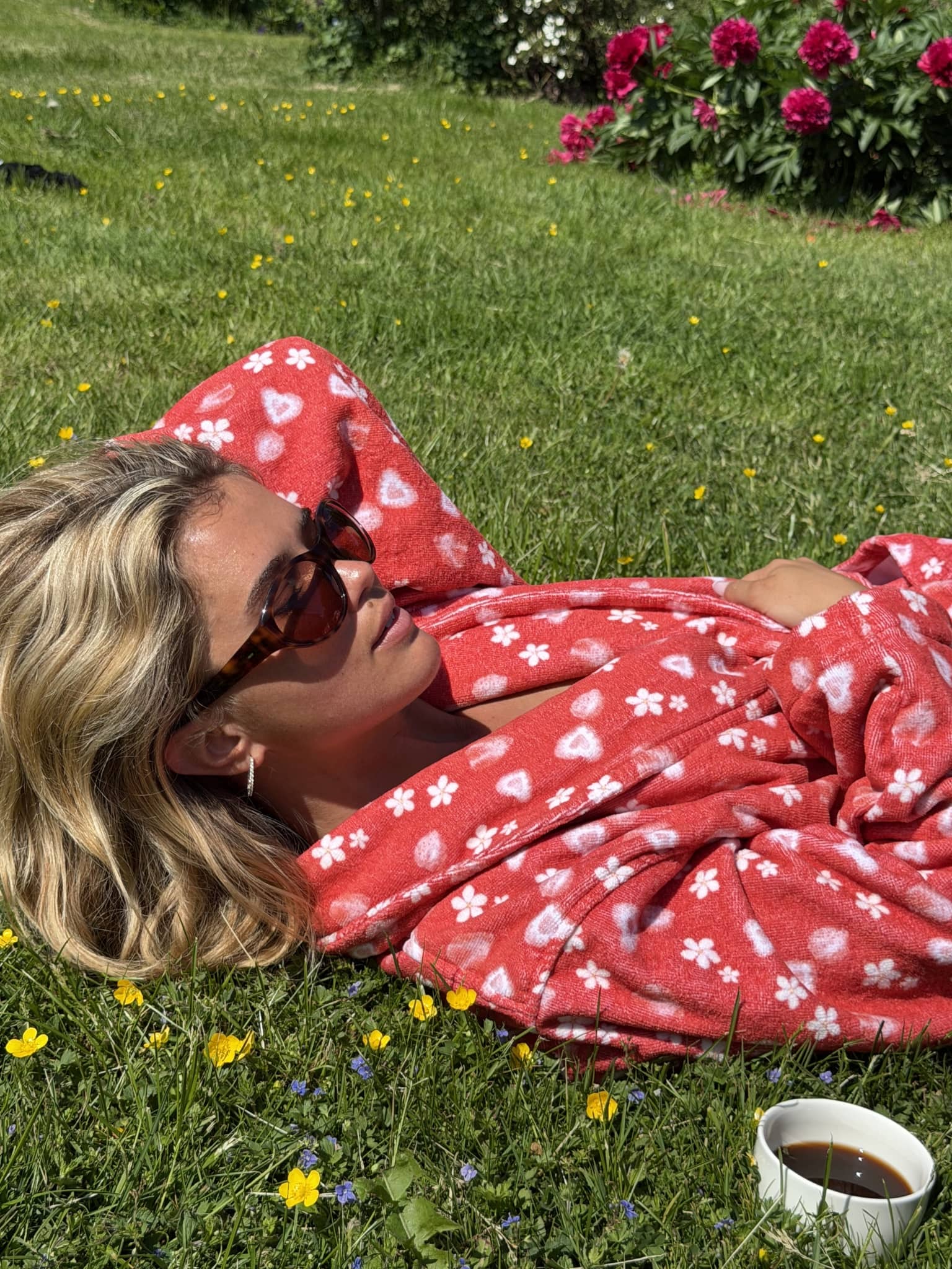 Short Robe Wild Strawberry - Wild Strawberry | Djerf Avenue