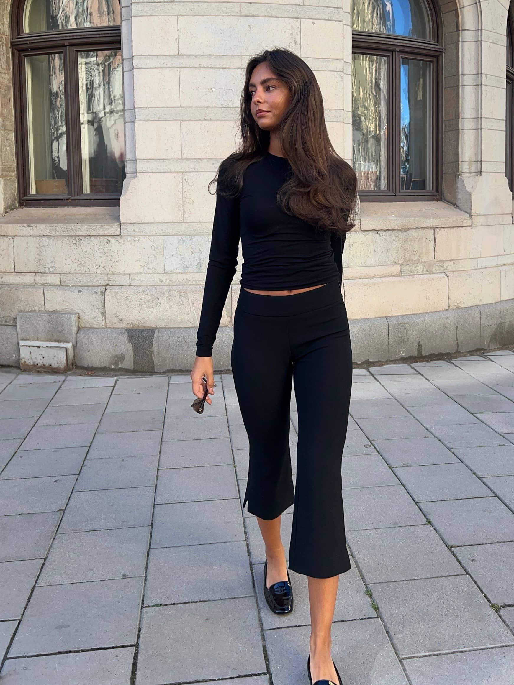 Easy Capri Pants Black