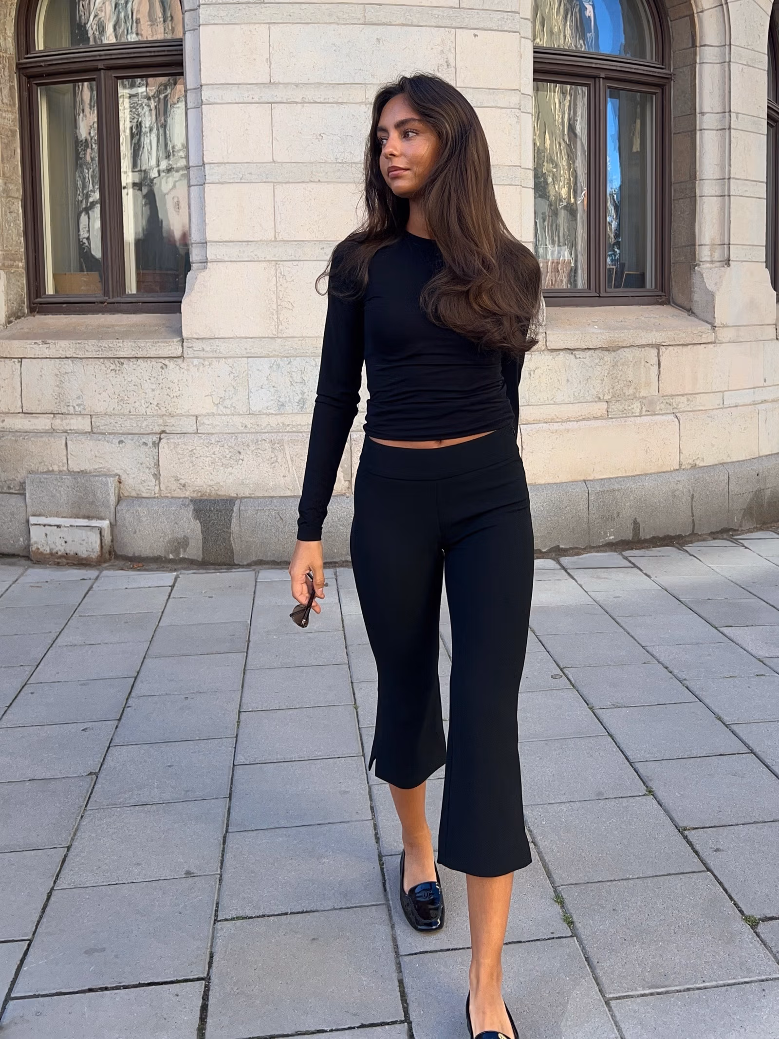 Easy Capri Pants Black