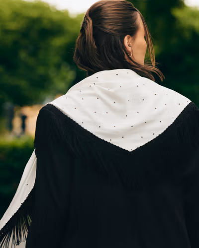 Sweetheart Scarf Polka Dot