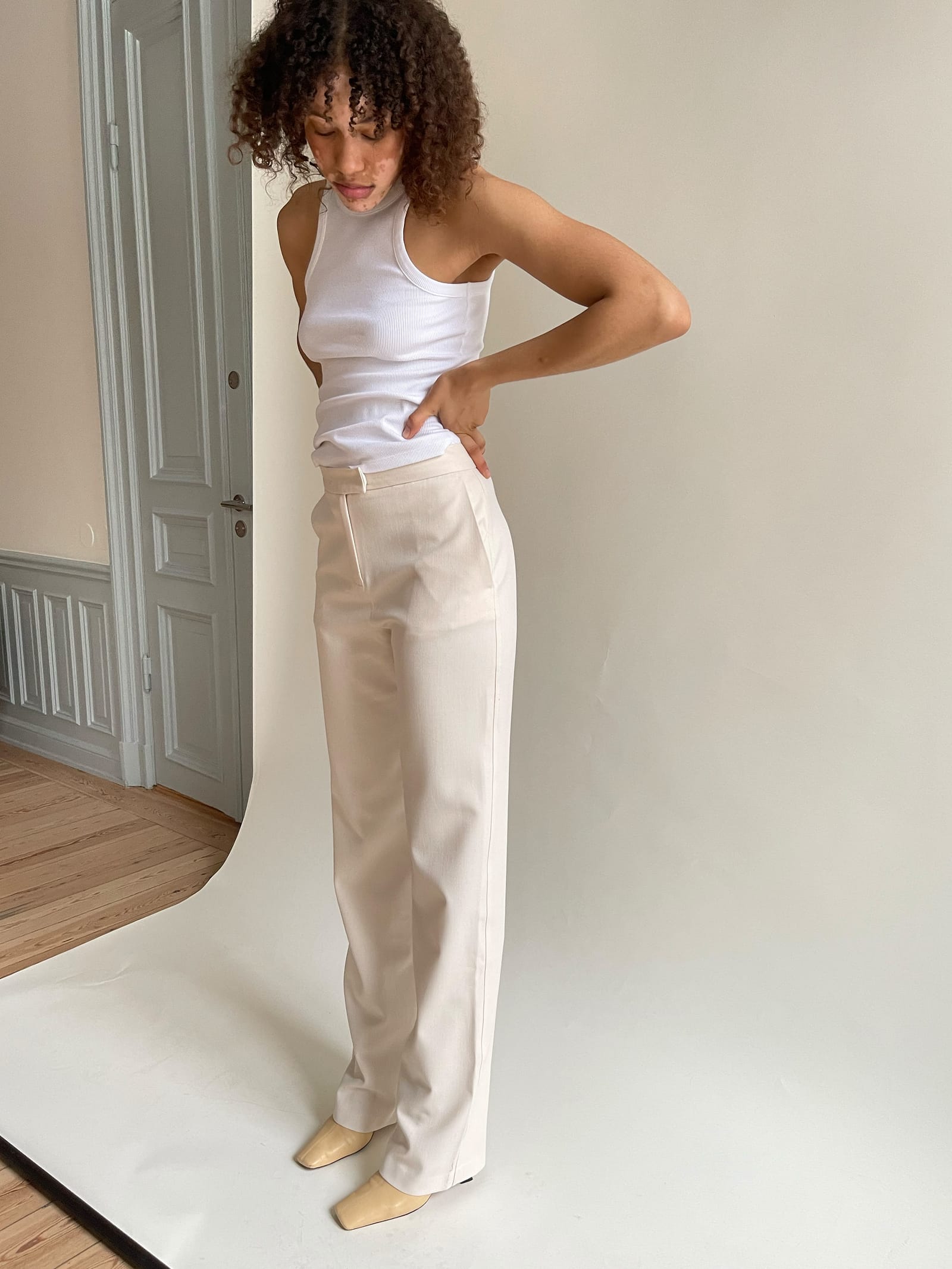First Choice Pants Cream - Tall