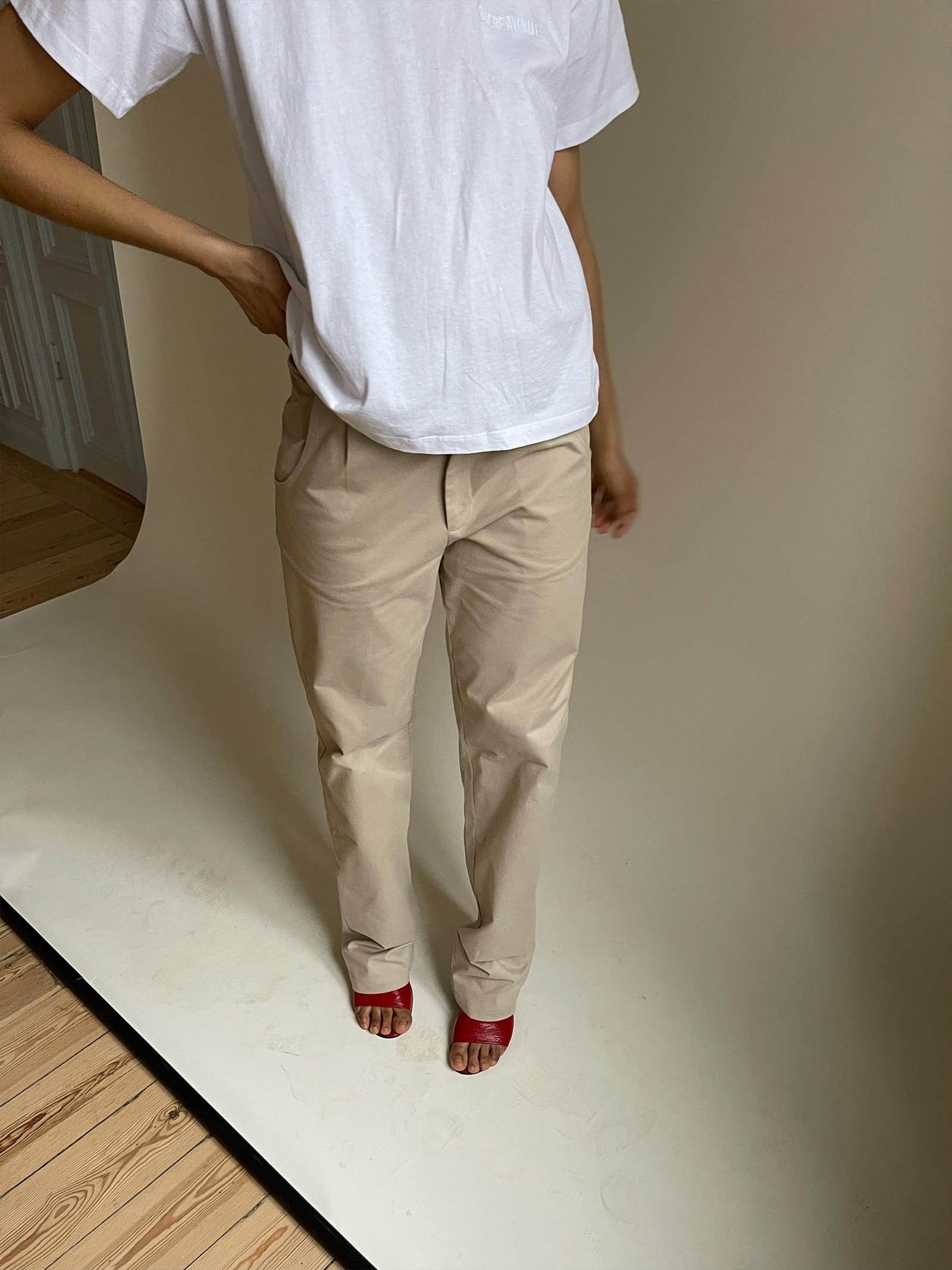 Cotton On The Go Pants Sand - Tall