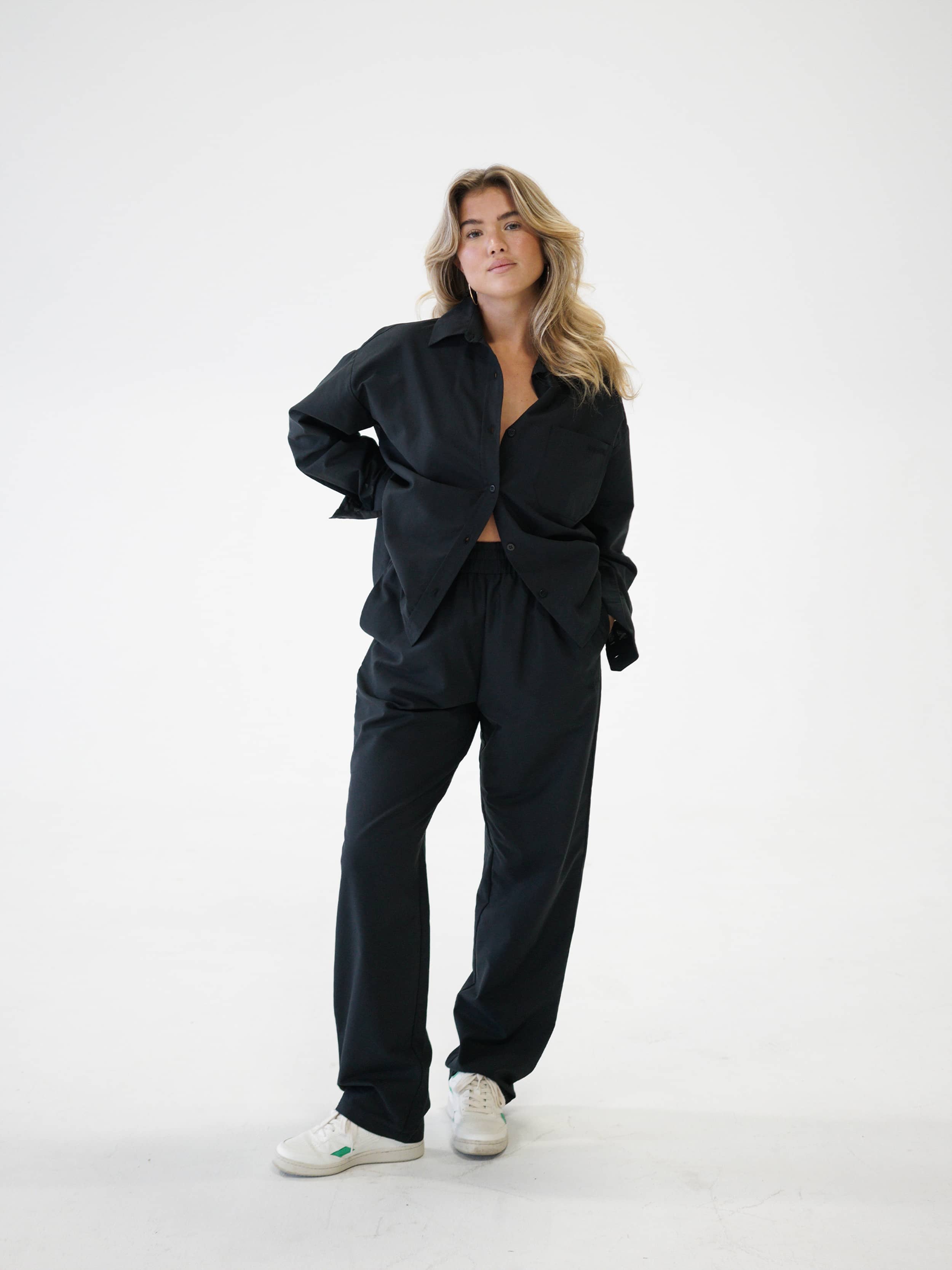 Breezy Pants Black - Black | Djerf Avenue