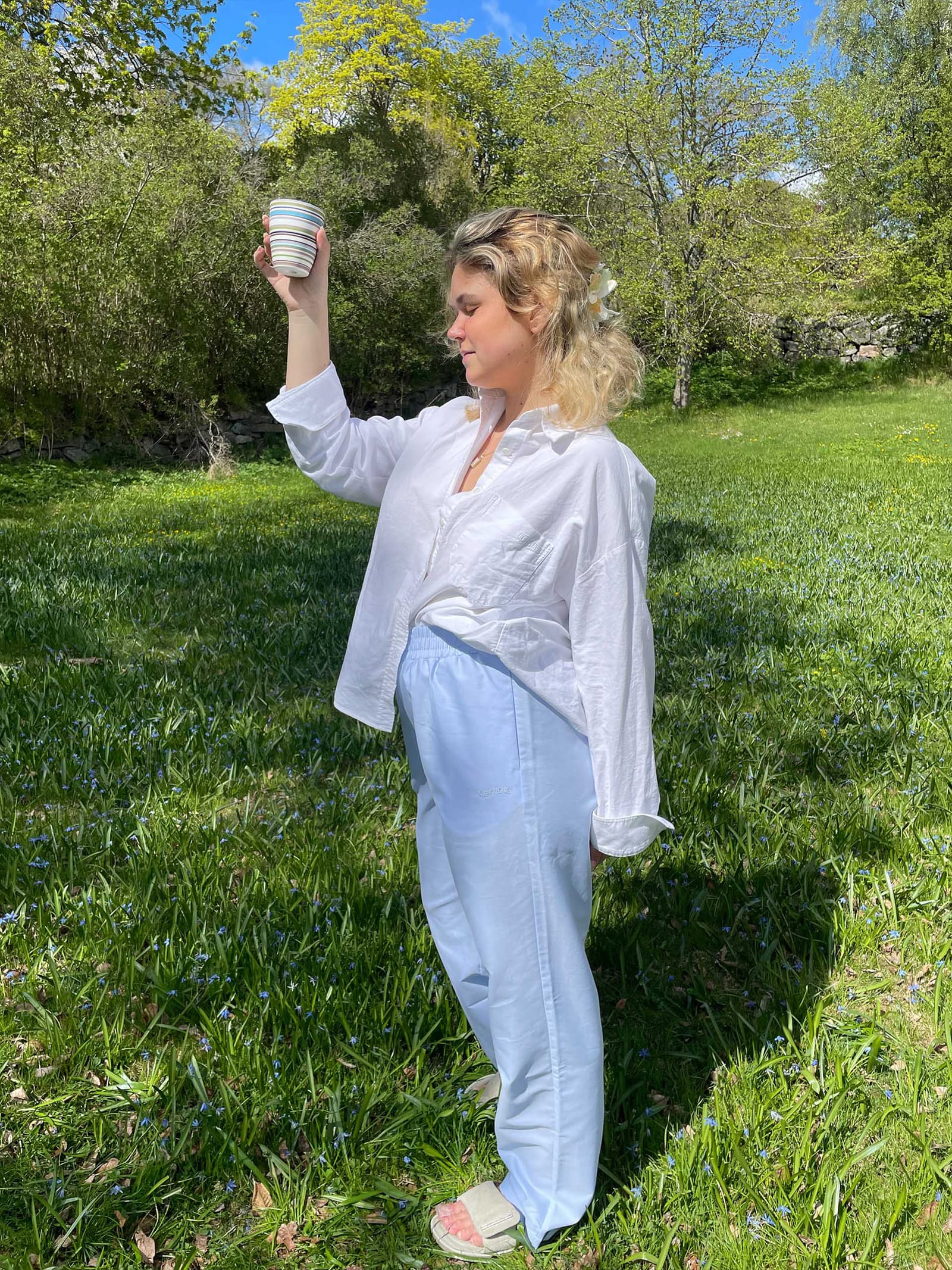 Breezy Pants Blue