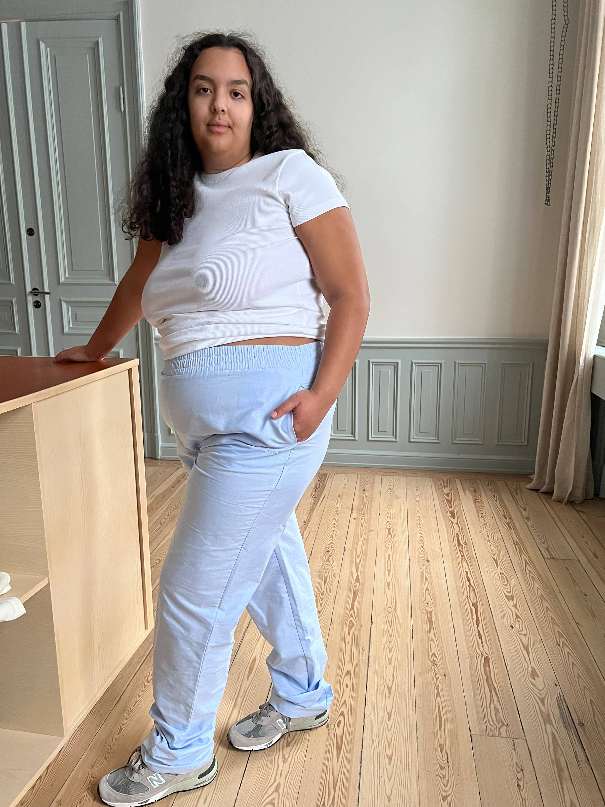 Breezy Pants Blue - Blue | Djerf Avenue