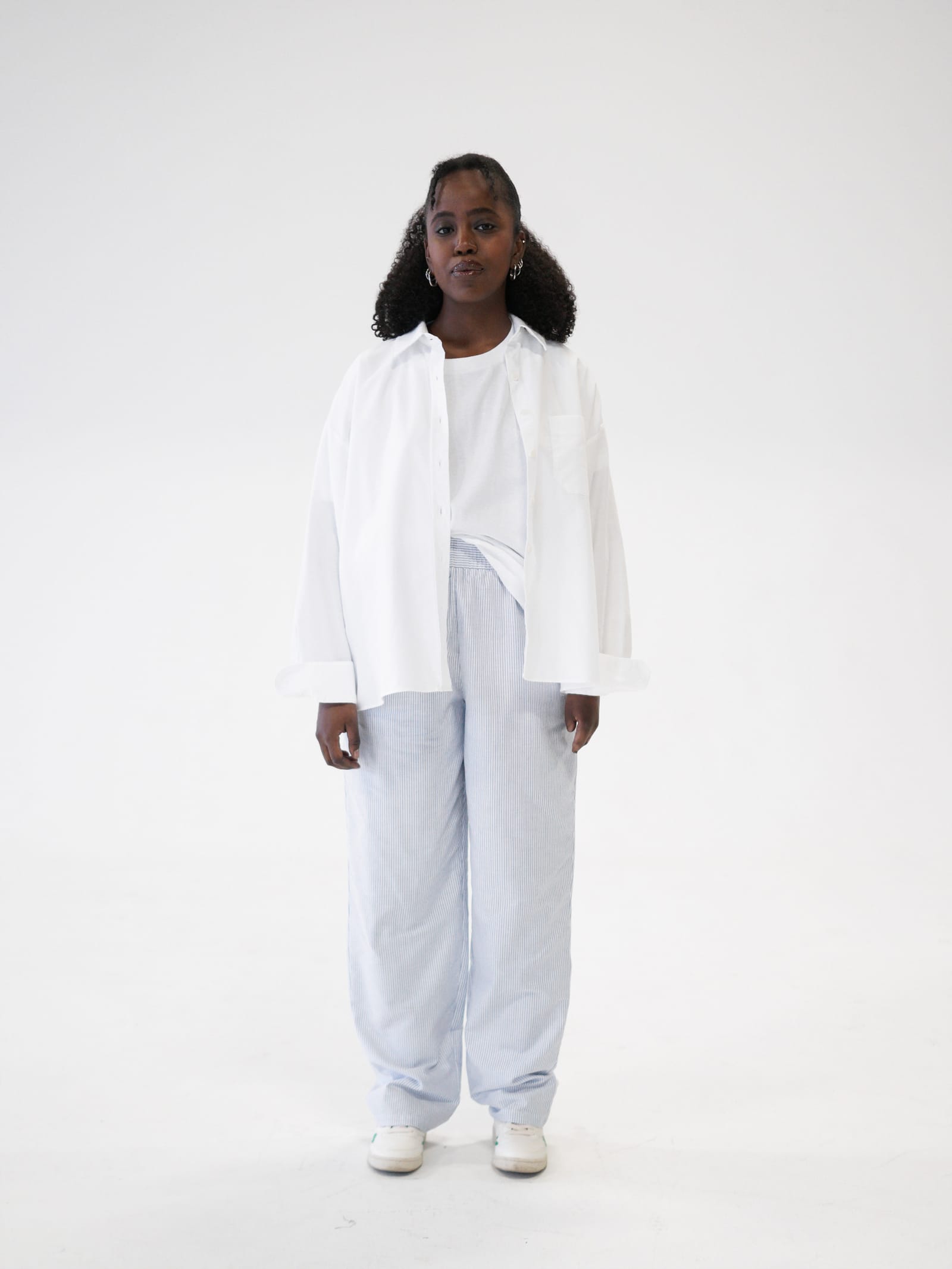 Breezy Pants Blue Stripe