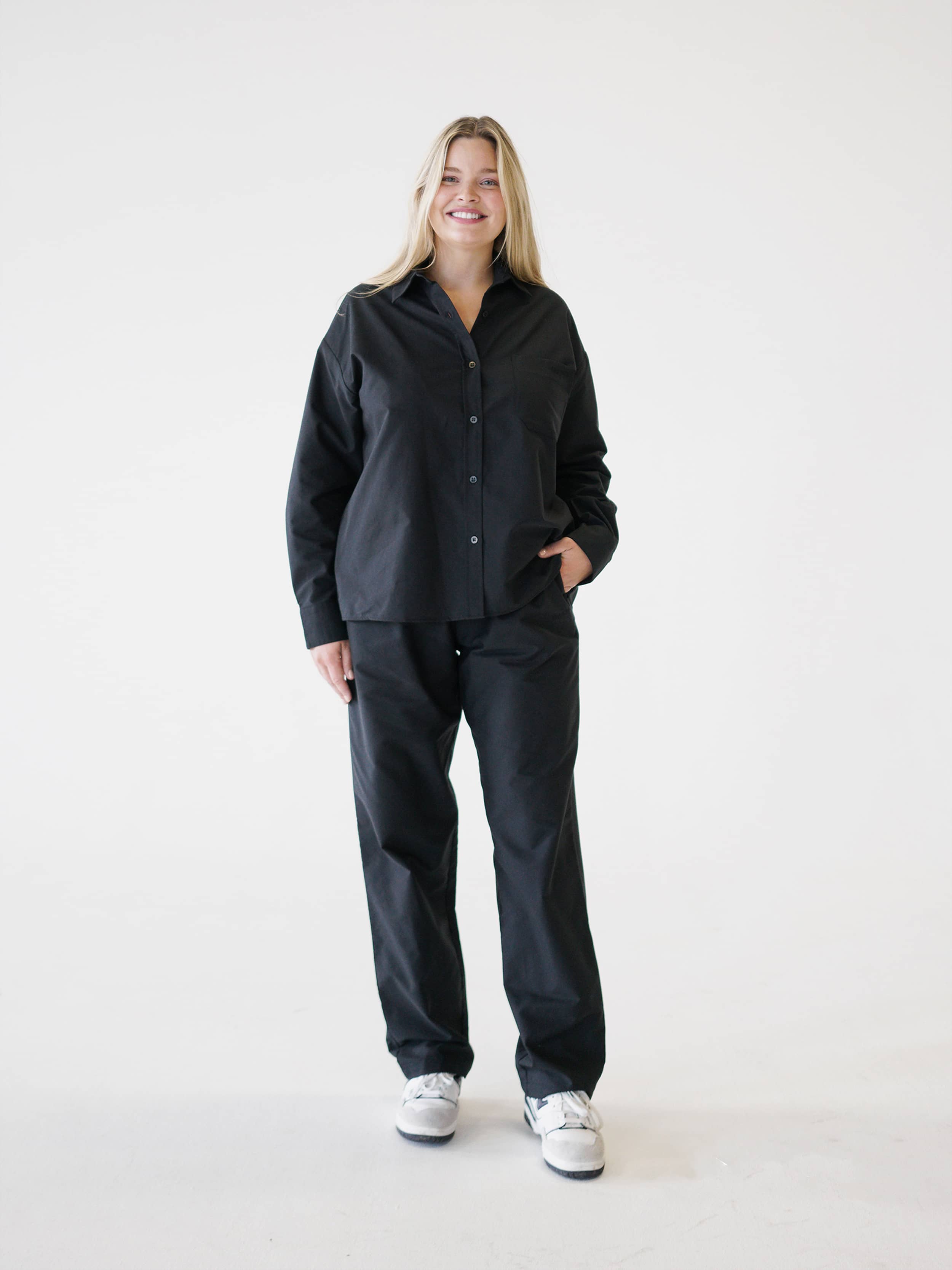 Breezy Pants Black - Black | Djerf Avenue