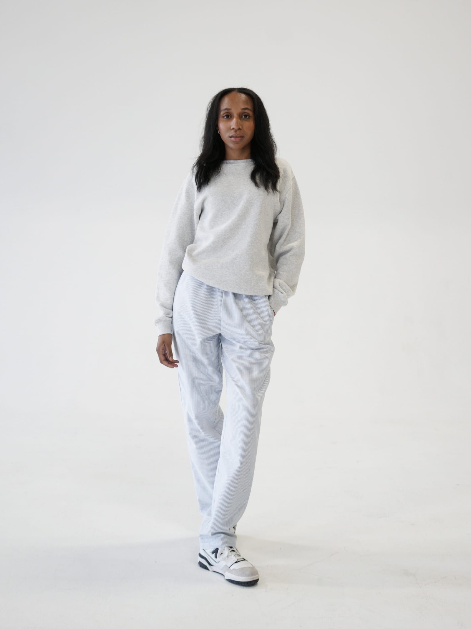 Breezy Pants Blue Stripe