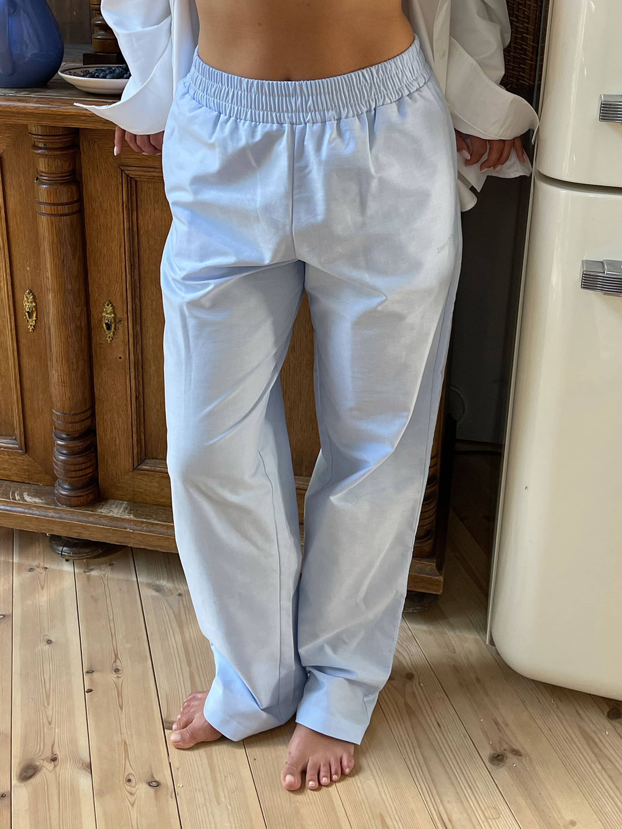 Breezy Pants Blue - Blue | Djerf Avenue
