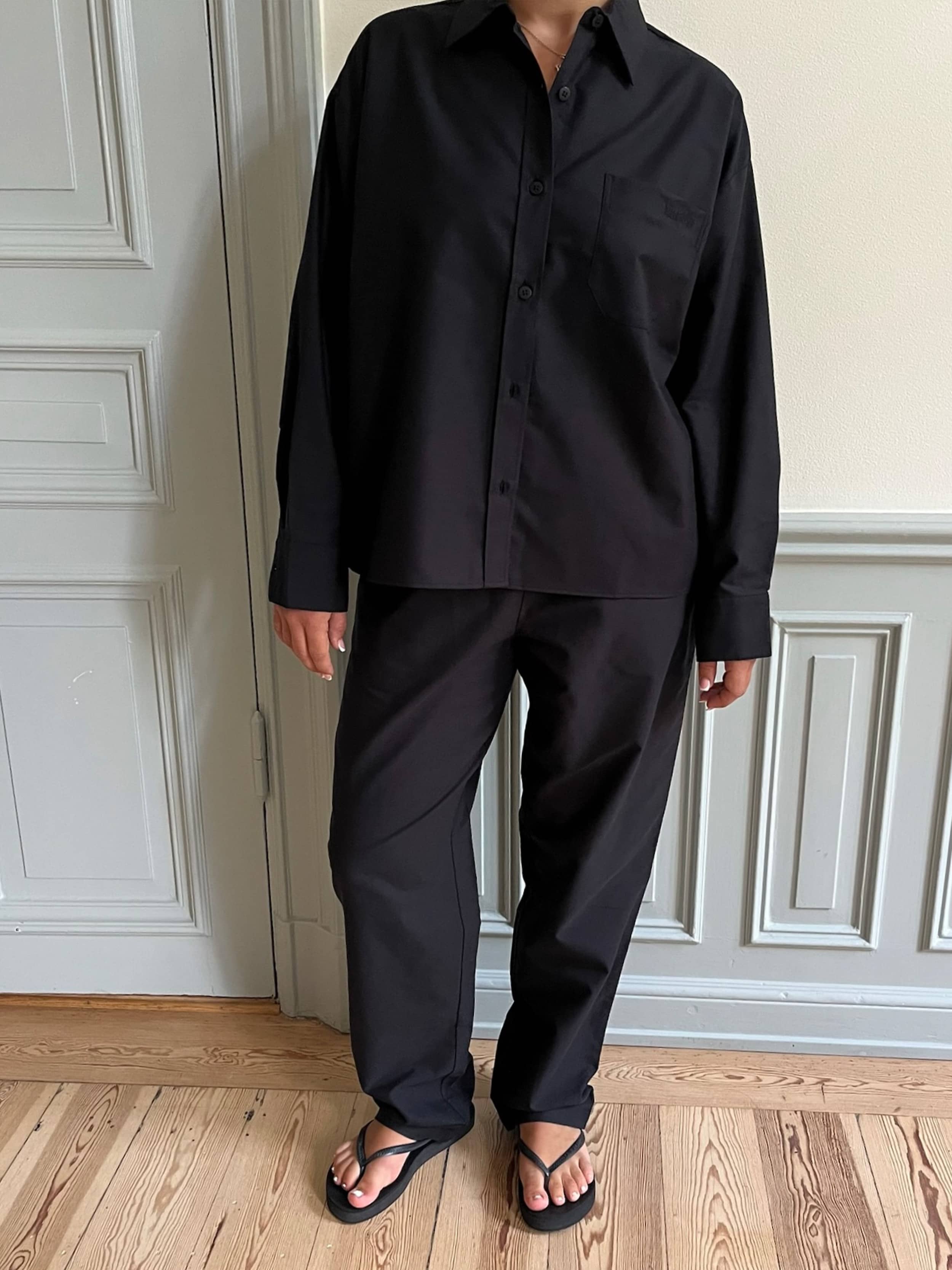 Breezy Pants Black - Black | Djerf Avenue