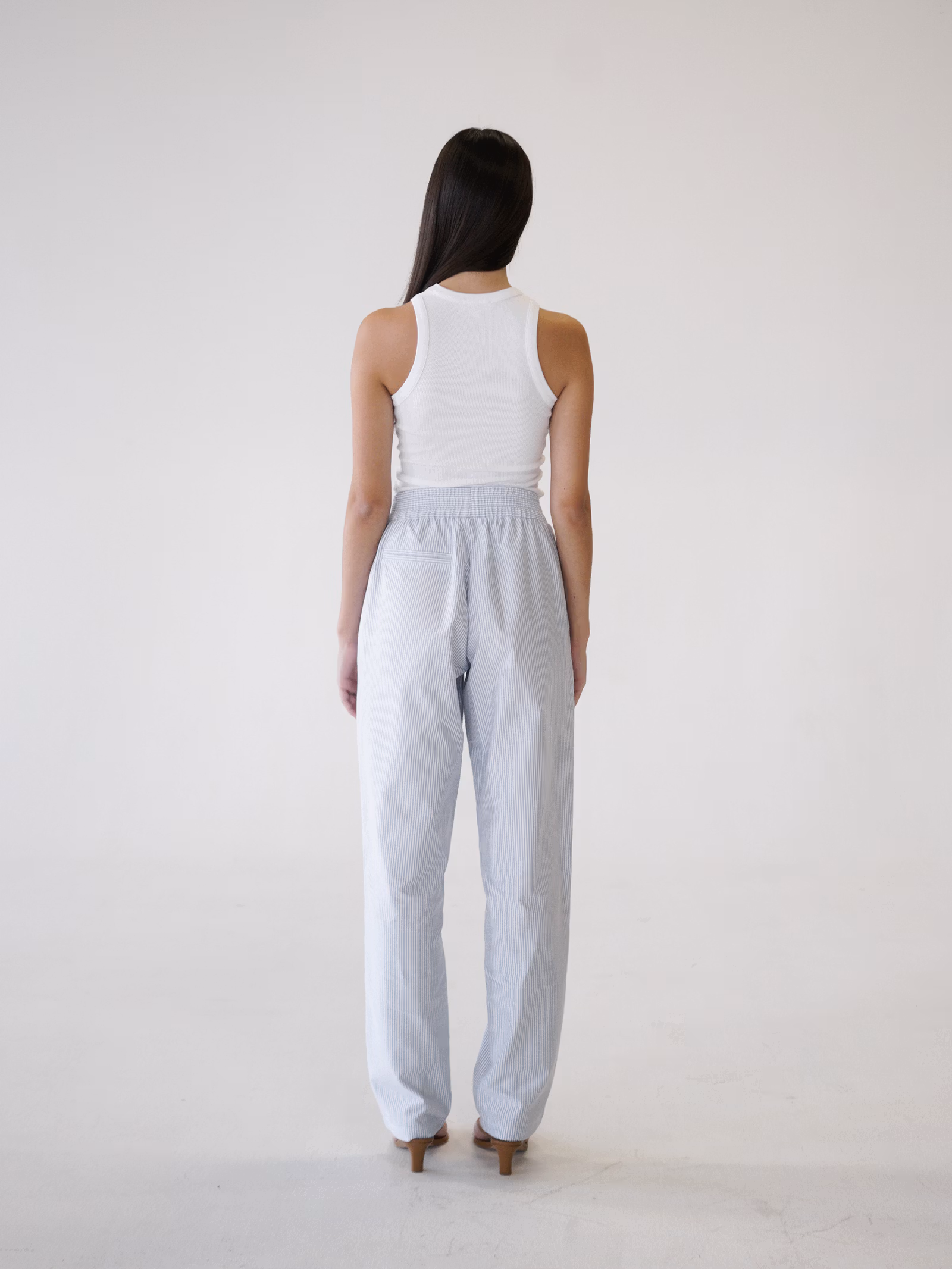 Breezy Pants Blue Stripe
