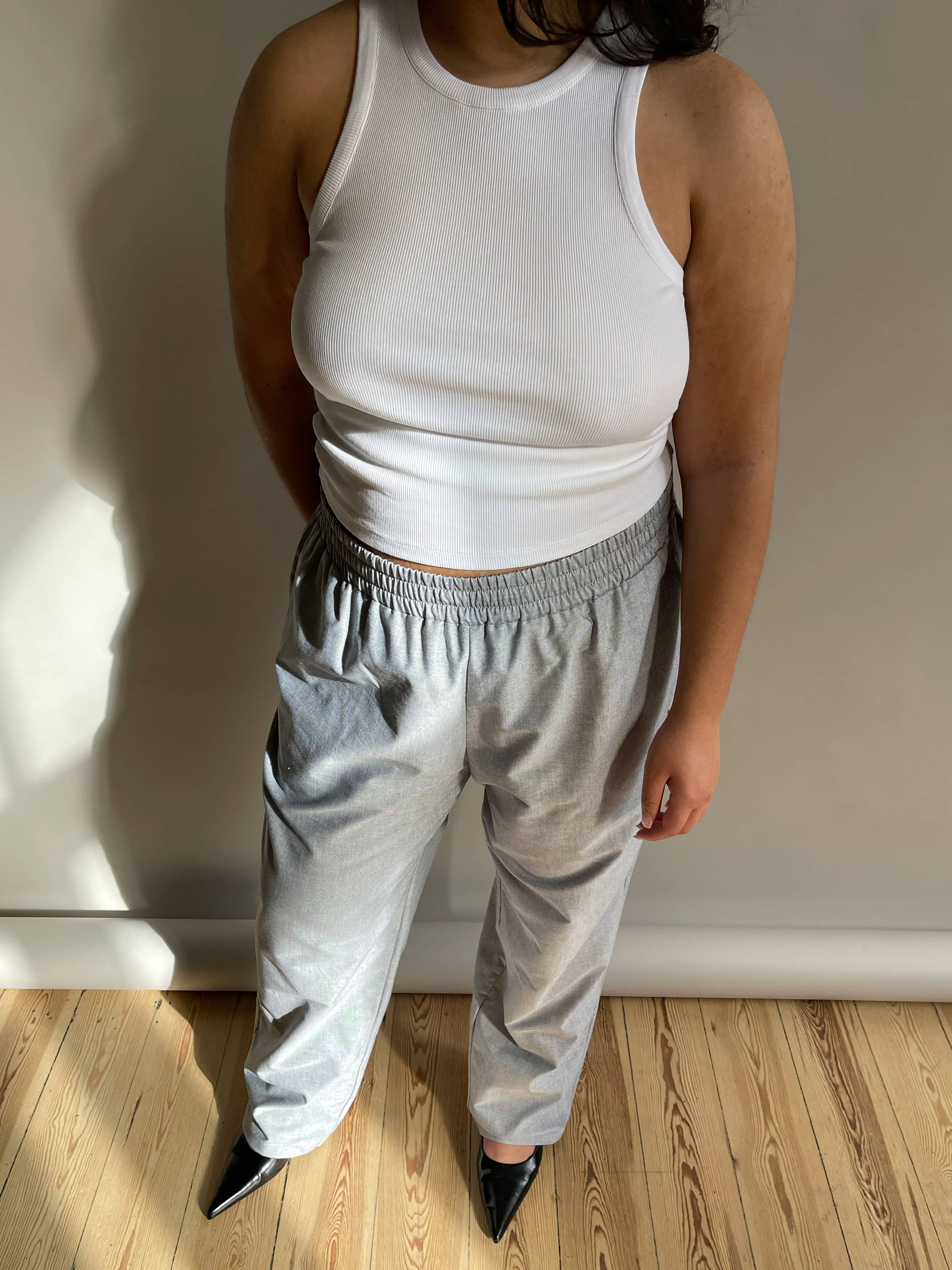 Breezy Pants Grey - Grey | Djerf Avenue