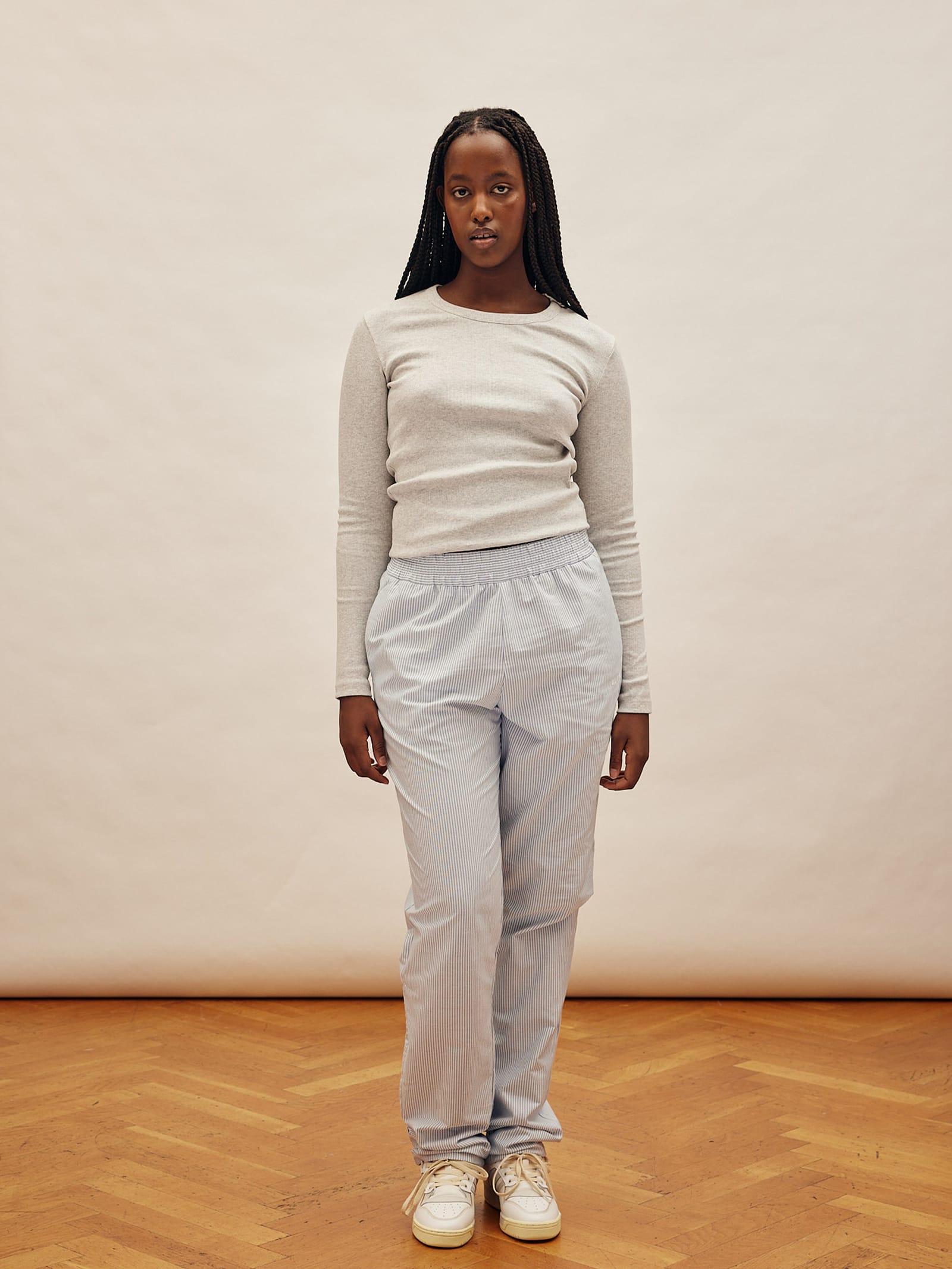 Breezy Pants Blue Stripe - Tall