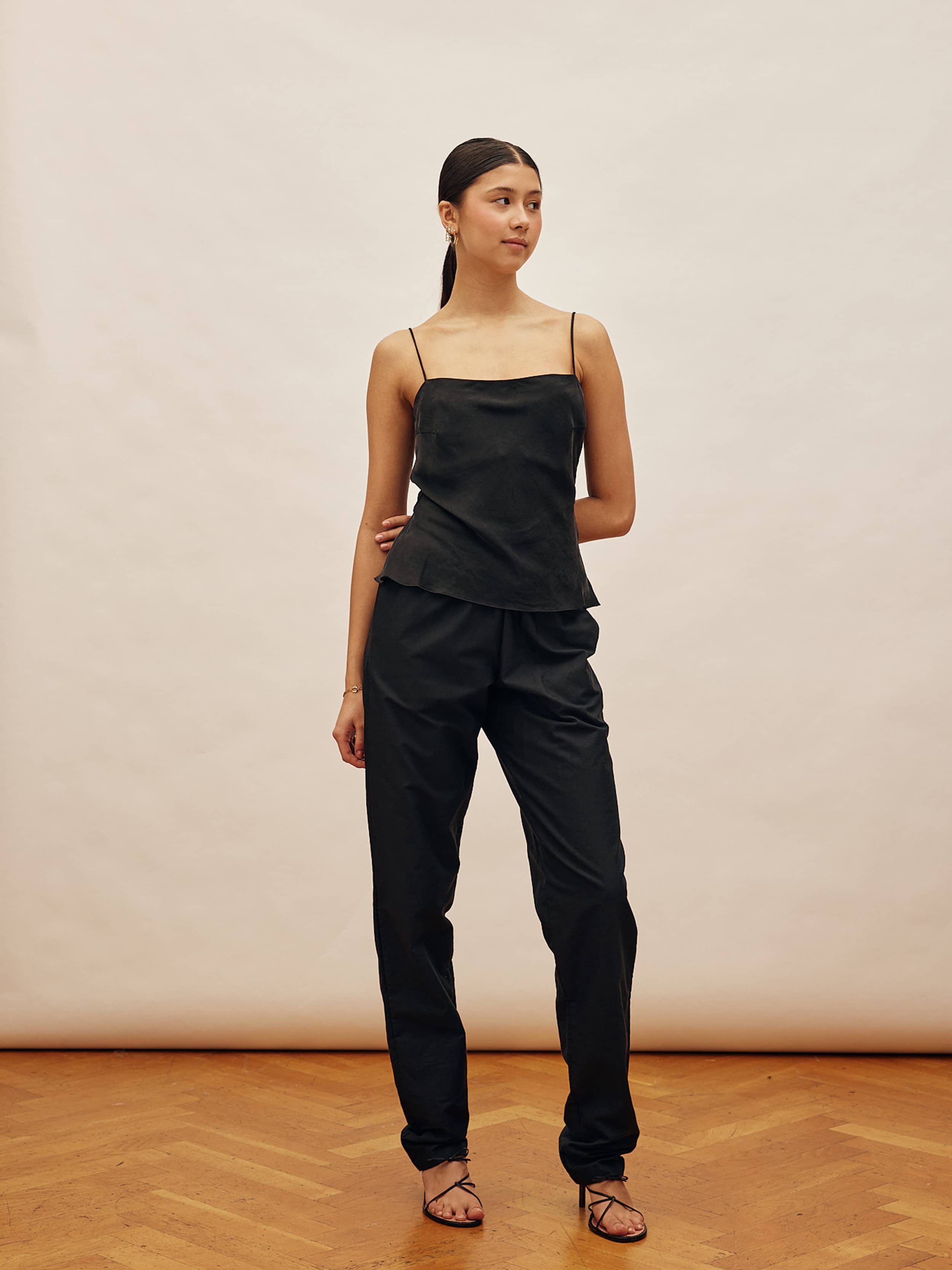 Breezy Pants Black - Tall - Black | Djerf Avenue