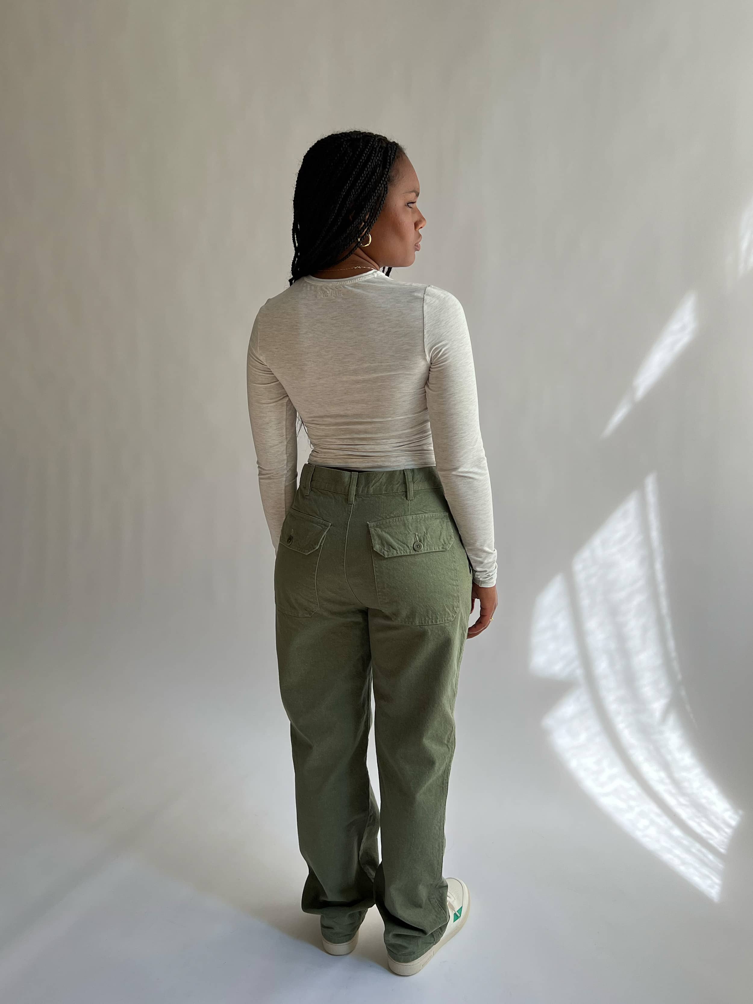 Go To Pants Green - Green | Djerf Avenue