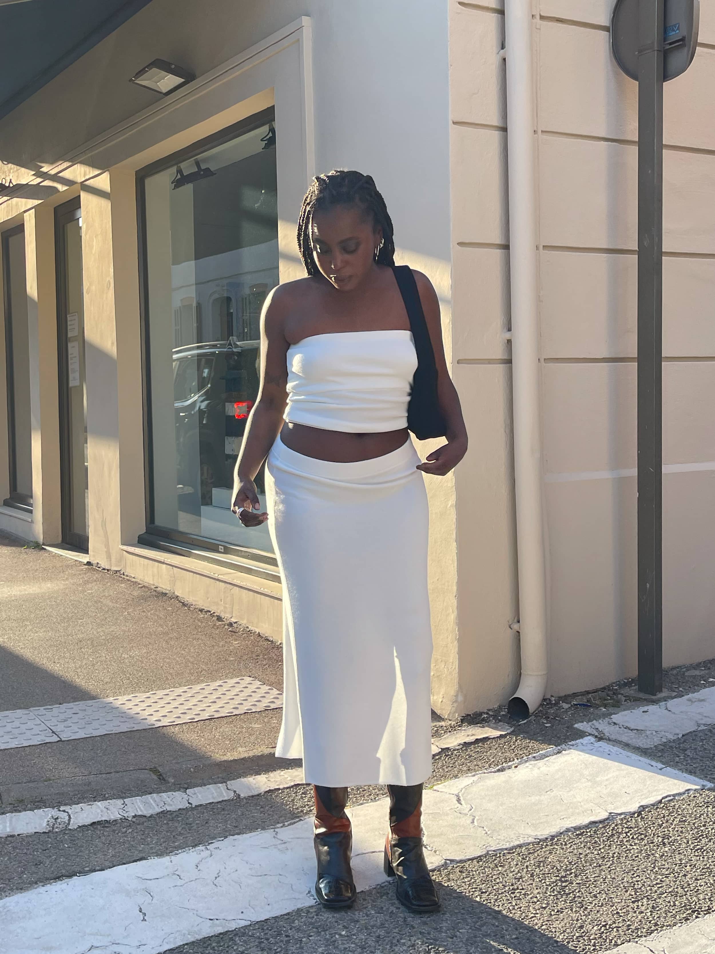 Midi Tube Skirt Sugar - Sugar | Djerf Avenue
