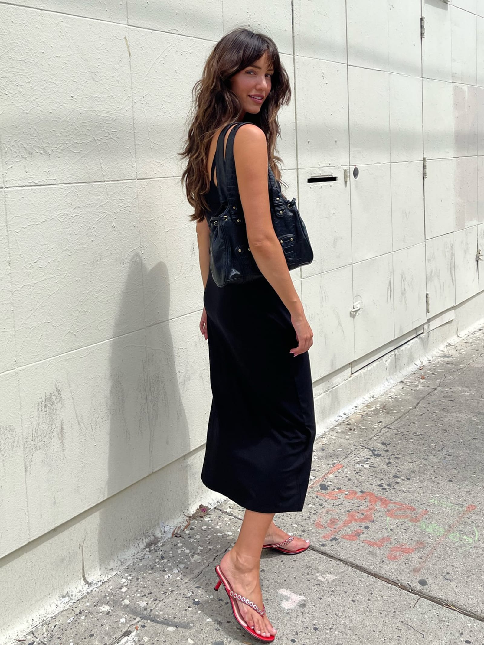 Daily Midi Dress Black