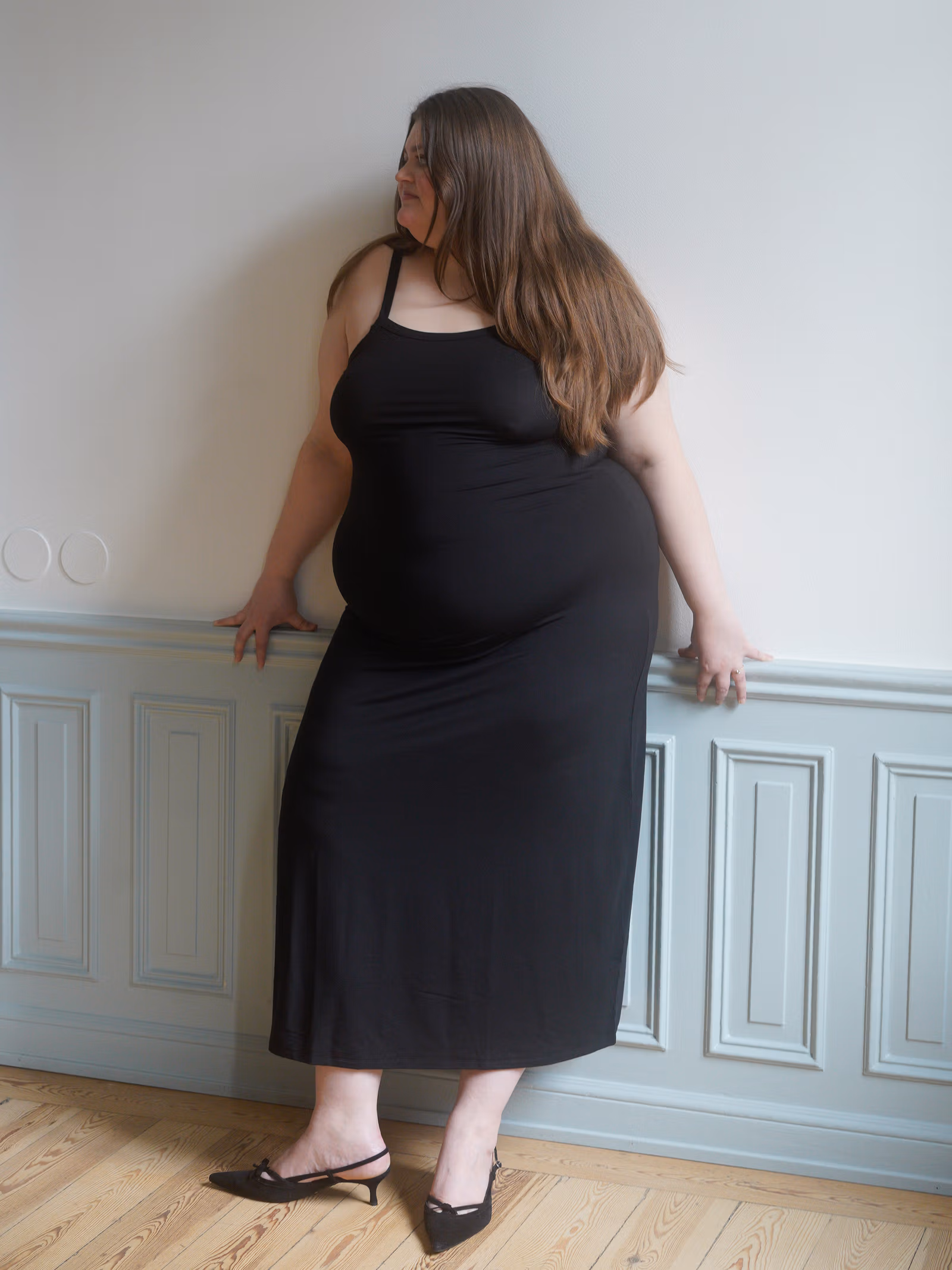 Daily Midi Dress Black