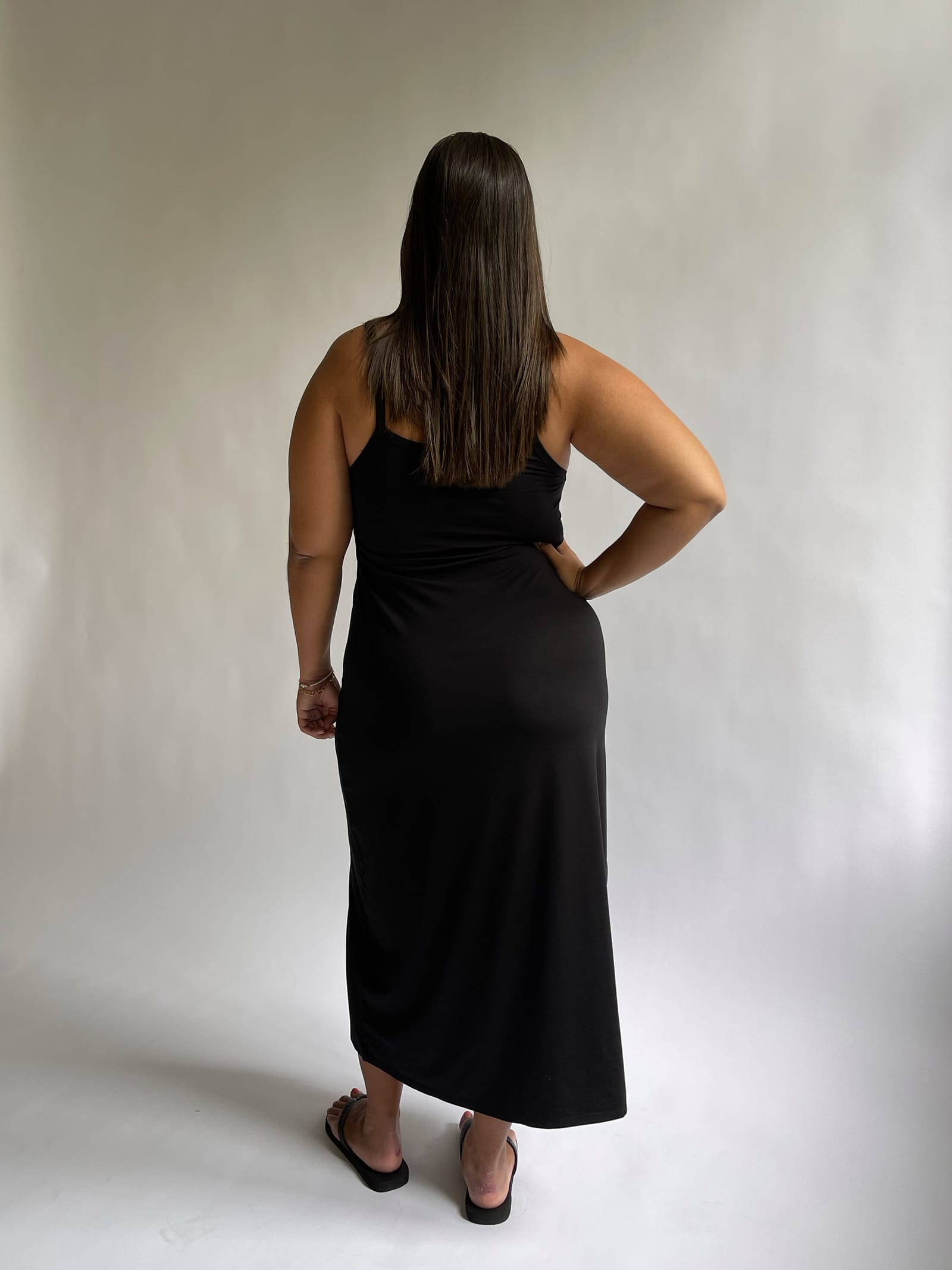 Daily Midi Dress Black
