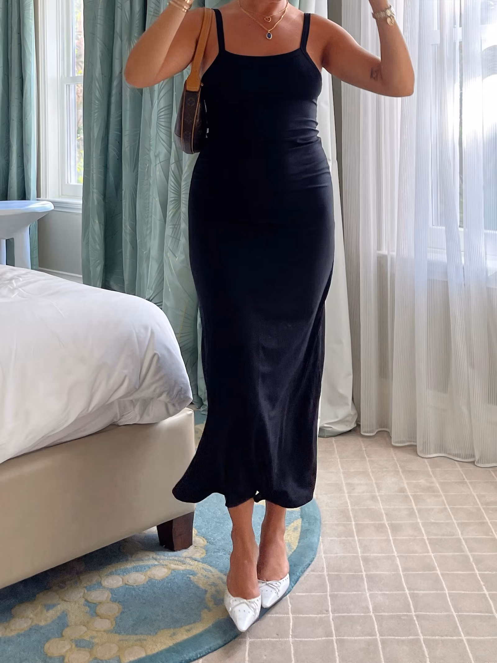 Daily Midi Dress Black