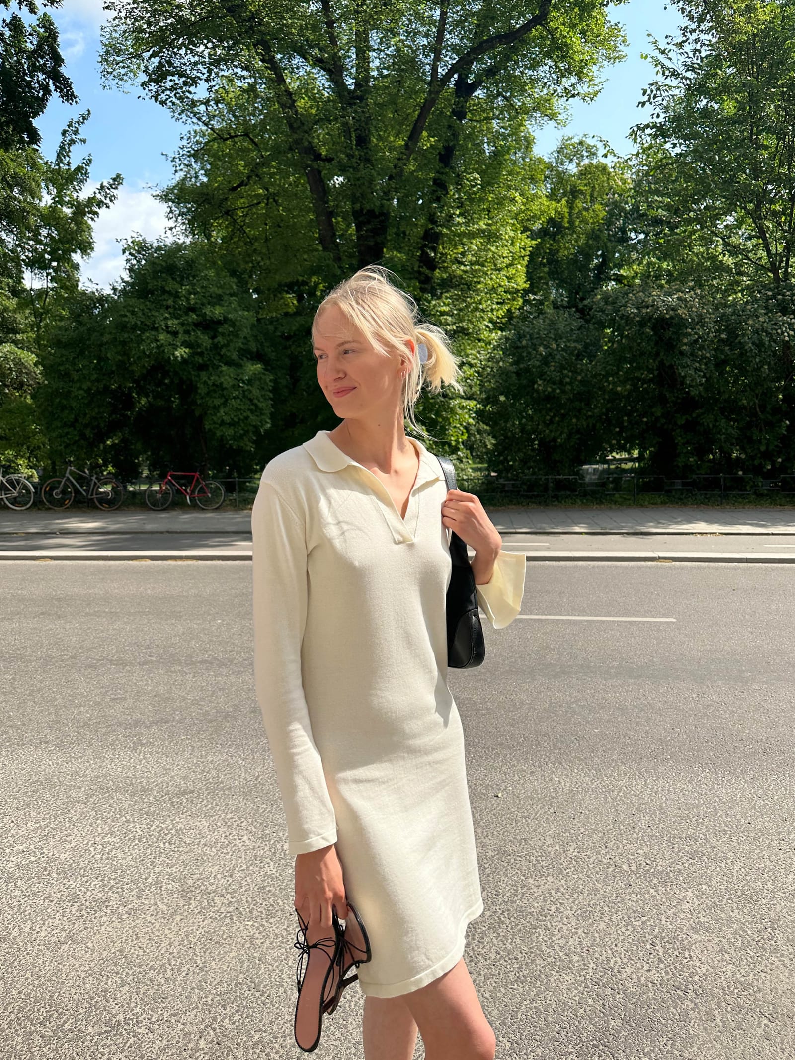 Getaway Dress Cream - Tall