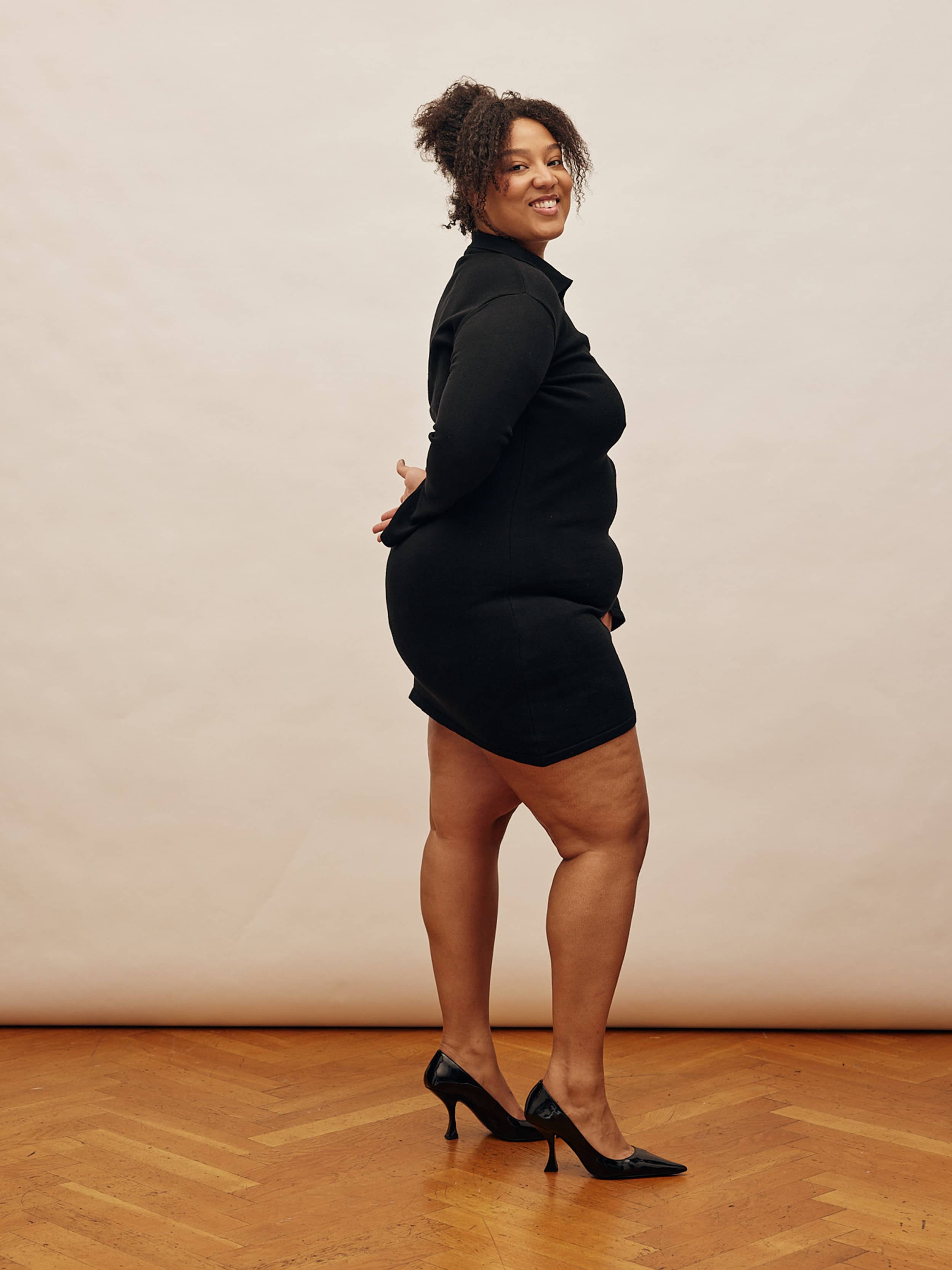 Getaway Dress Black - Tall - Black | Djerf Avenue