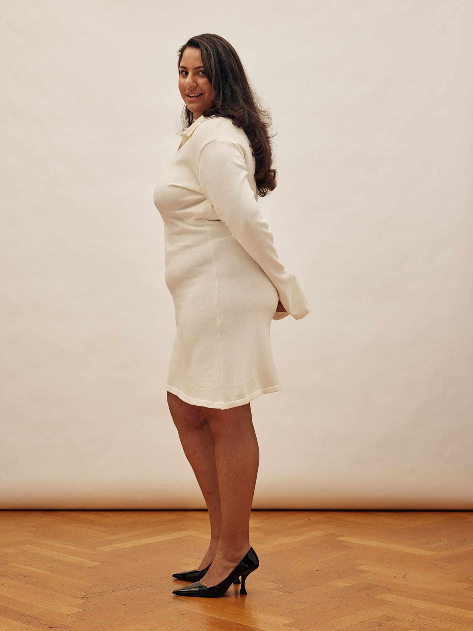Getaway Dress Cream - Tall
