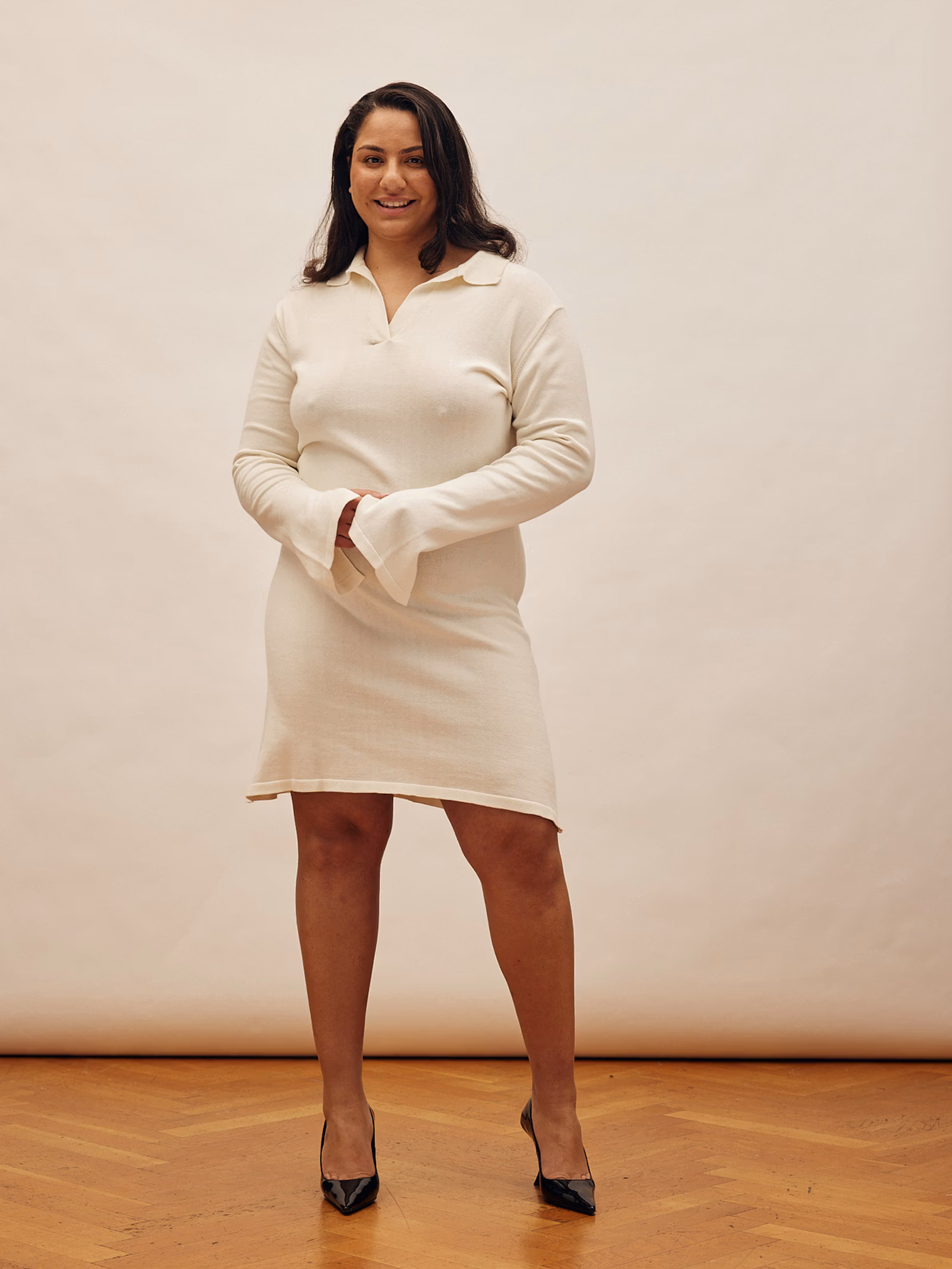 Getaway Dress Cream - Tall