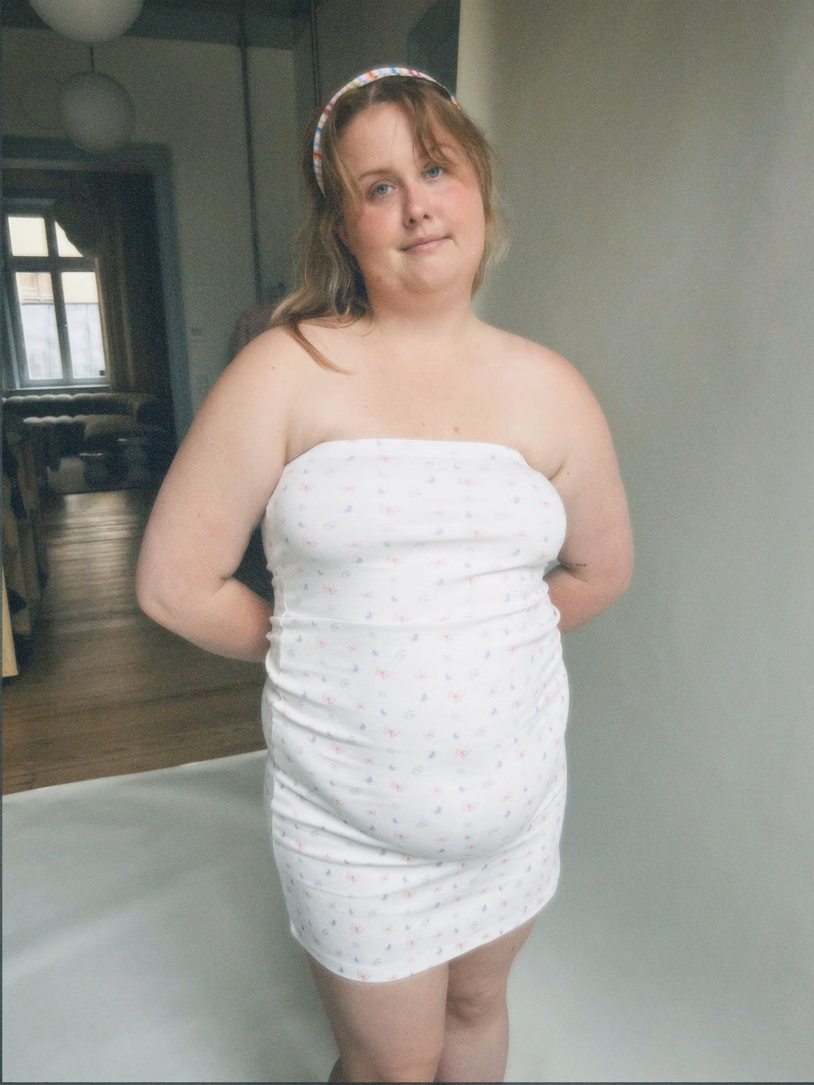 Tube Dress Butterfly