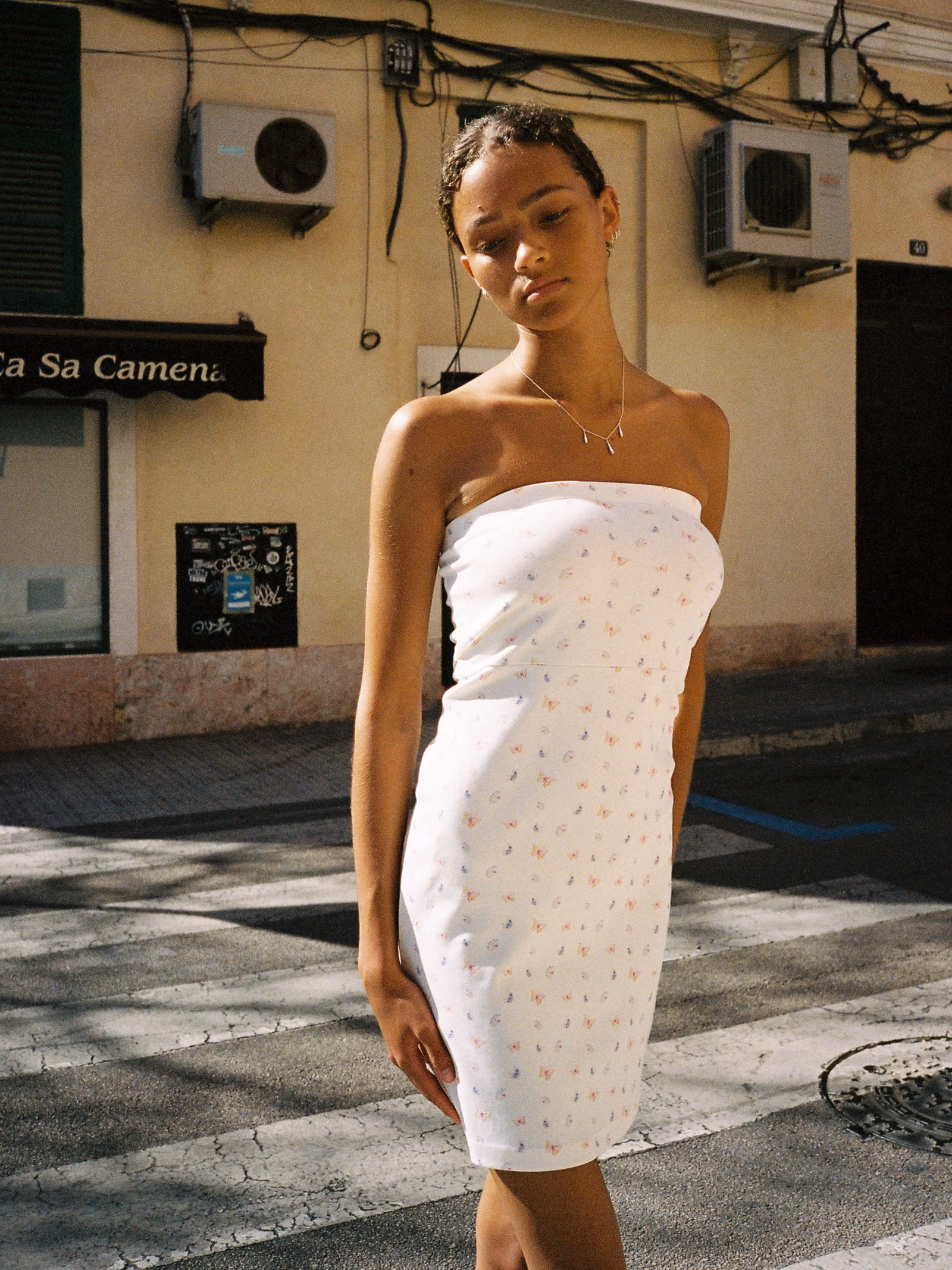 Tube Dress Butterfly