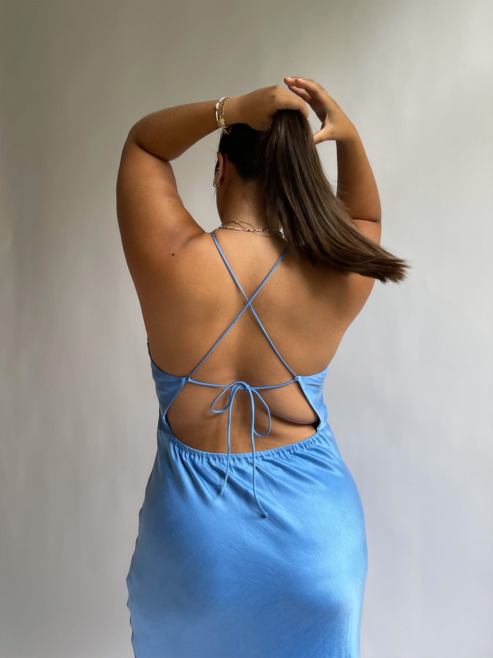 Dream Dress Midi Sky