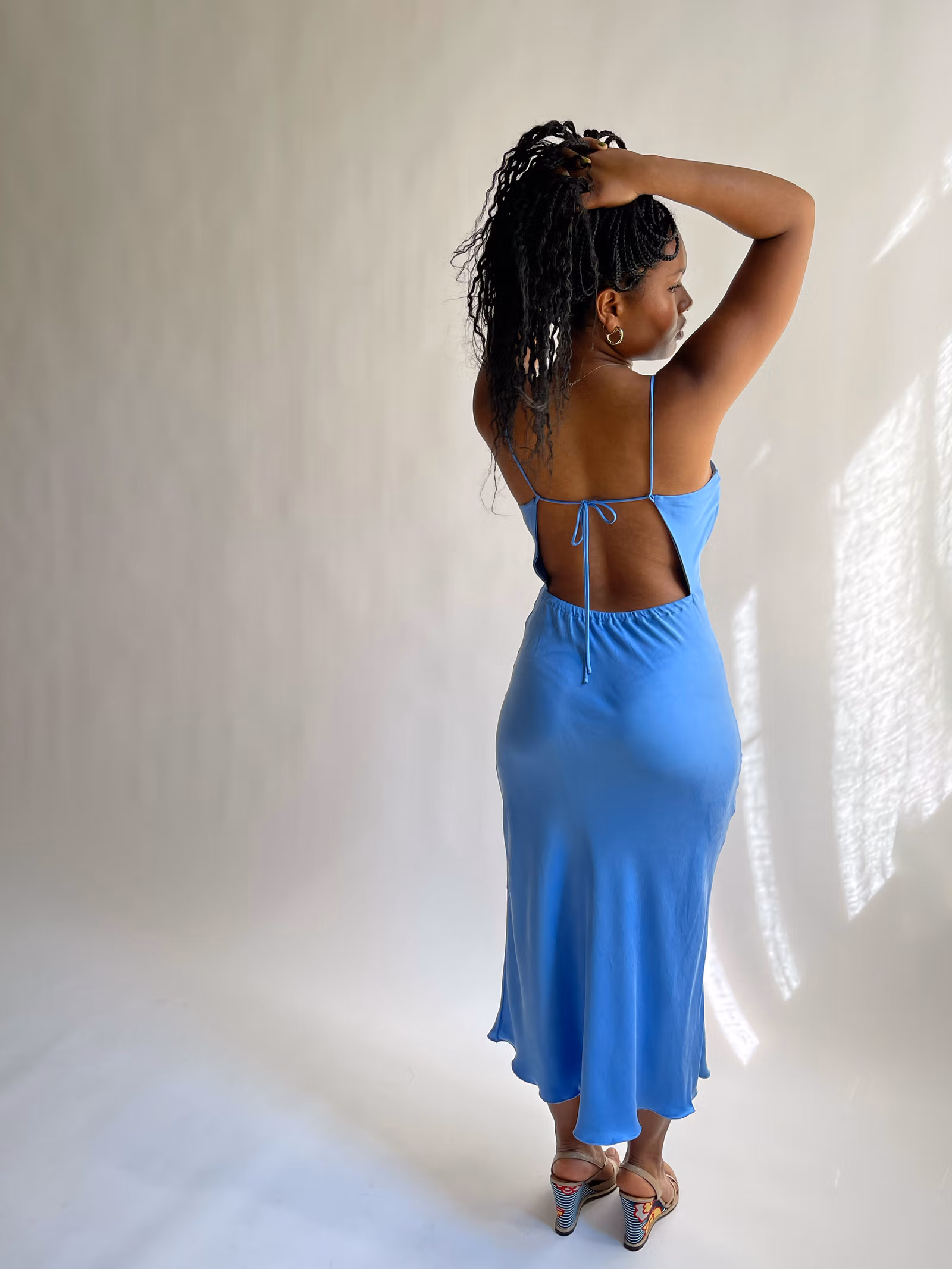 djerf avenue blue dress Celebration Dress Dove Blue - Dove Blue